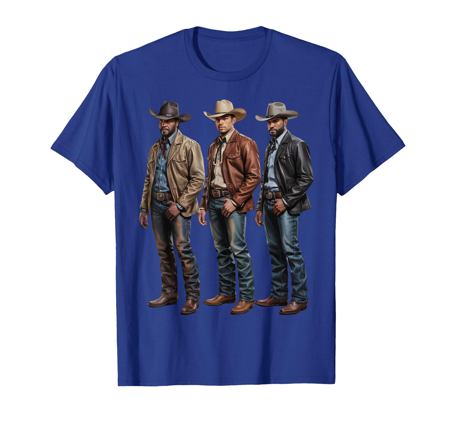 Black Cowboy Vibes Melanin Black History Texas Western Rodeo T-Shirt