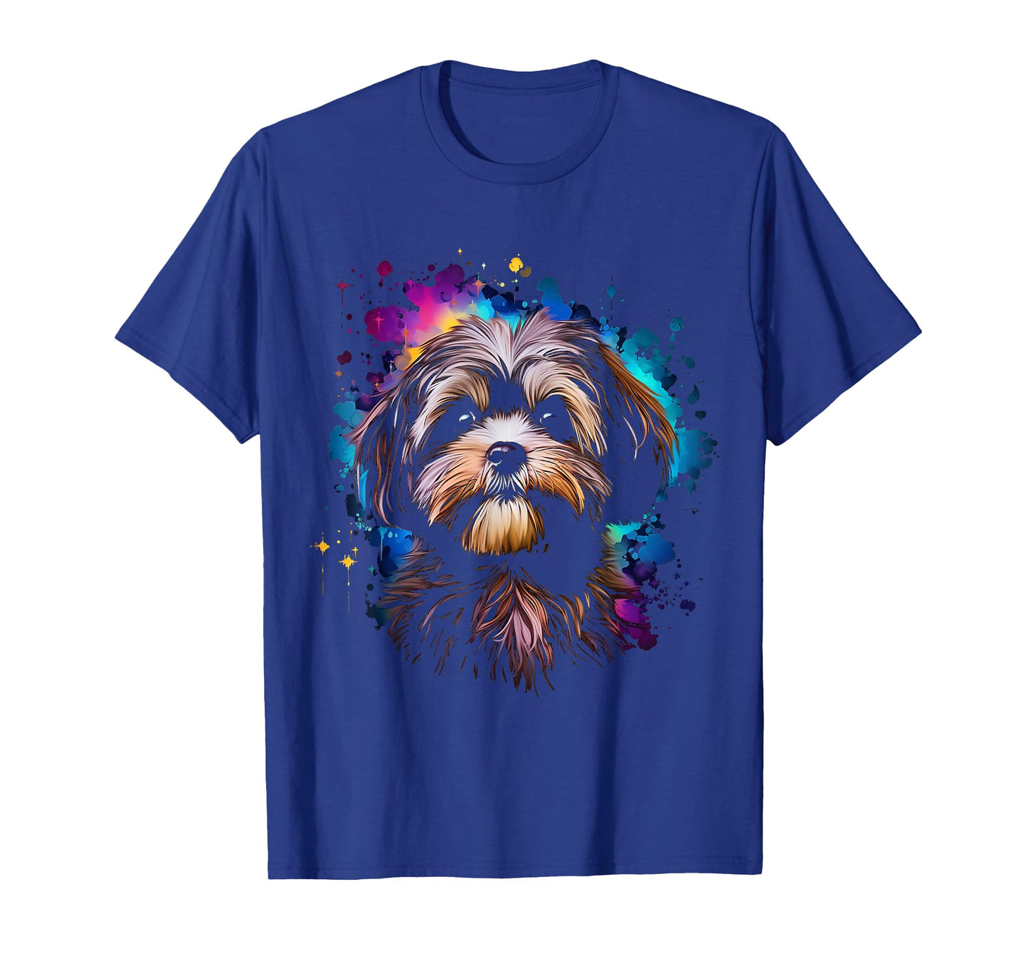 Shih Tzu Graphic Pet Illustration Dog Shih Tzu T-Shirt