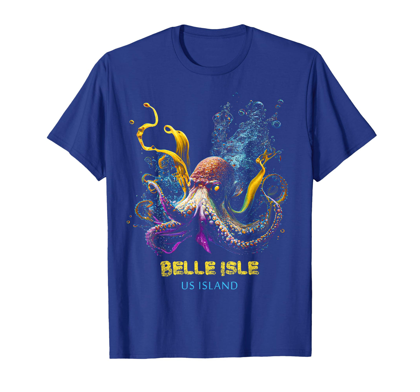 Belle Isle US Island T-Shirt