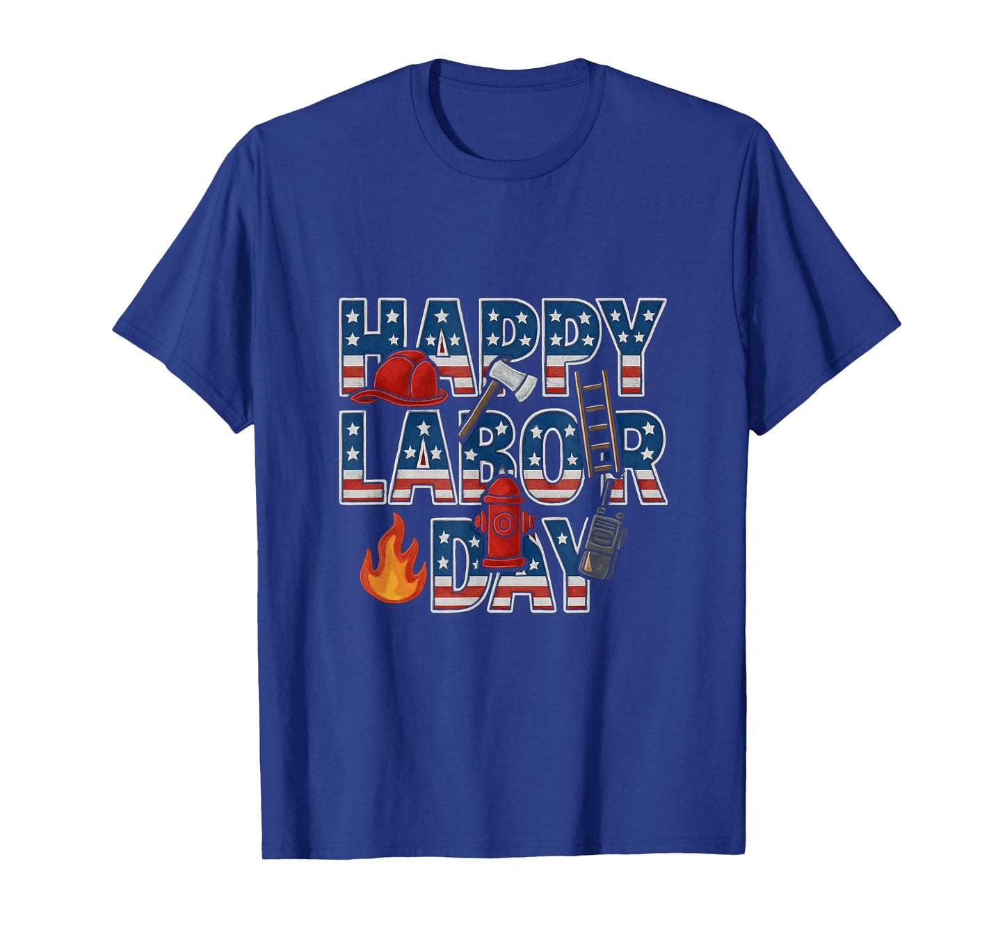 Labor Day Tshirt 2018 American Flag Labor Day Tee Women Men T-Shirt