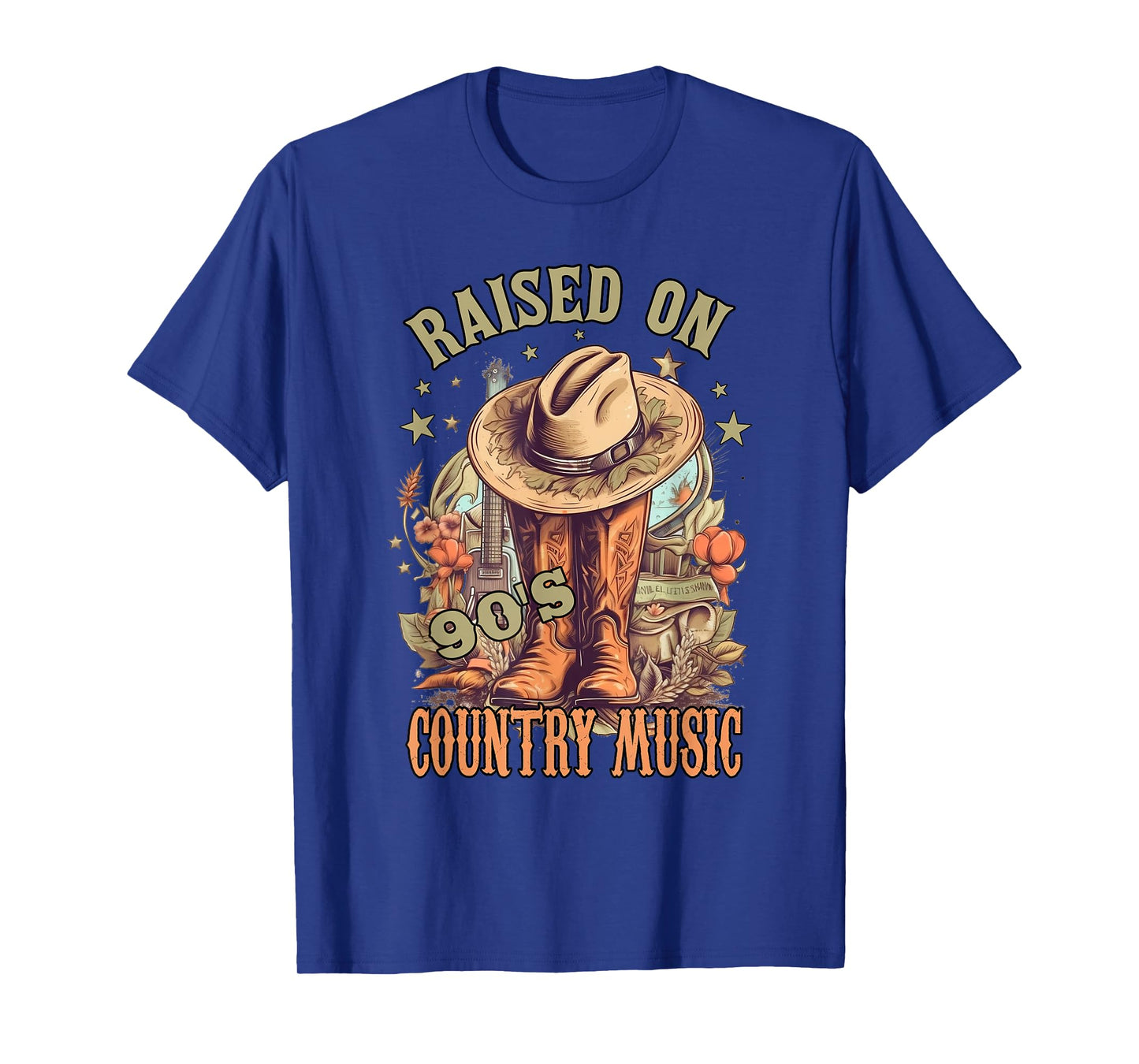 Vintage Western Music Raised on 90’s Country Music T-Shirt