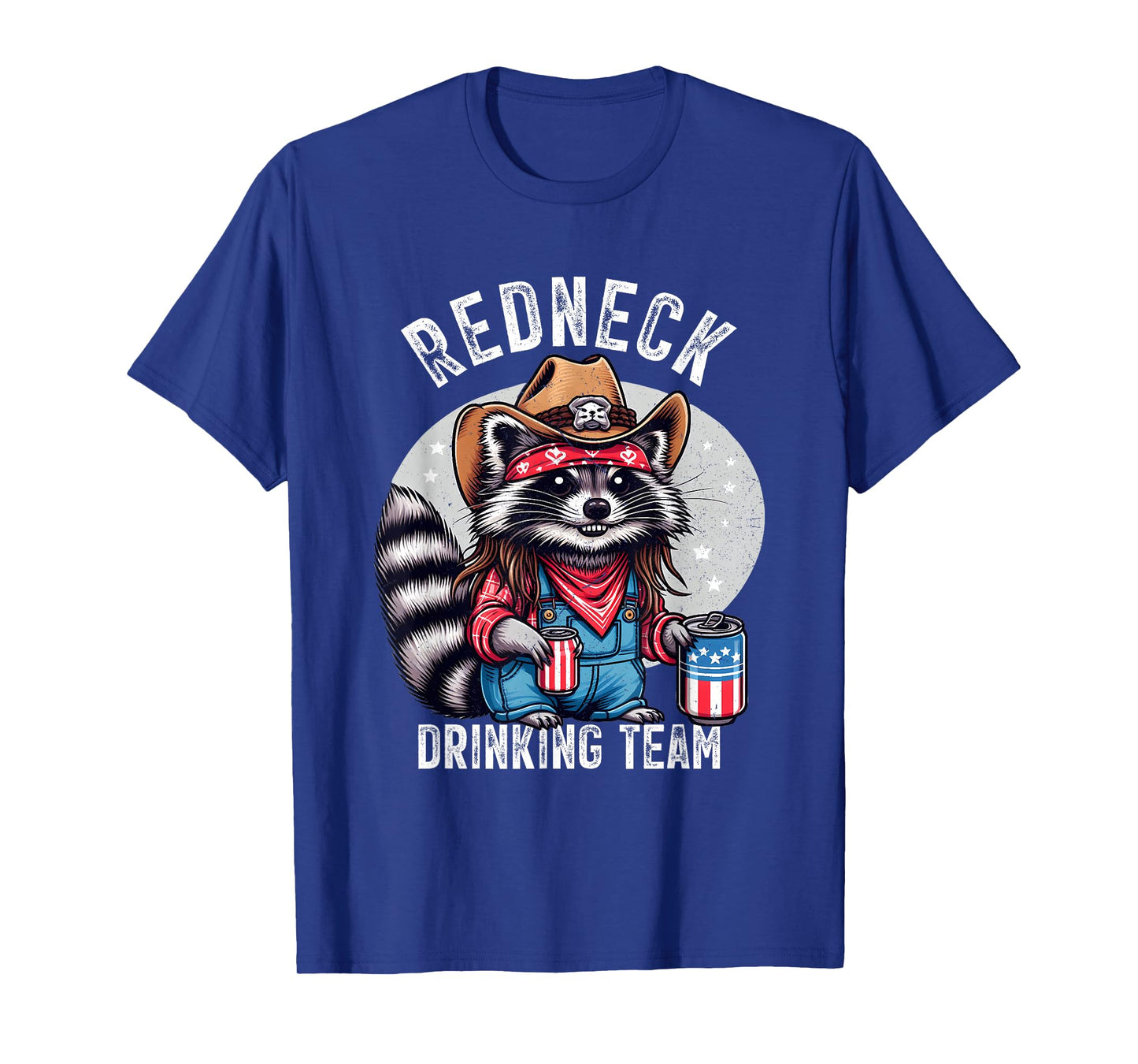 Redneck Raccoon Mullet White Trash Party Attire Hillbilly T-Shirt