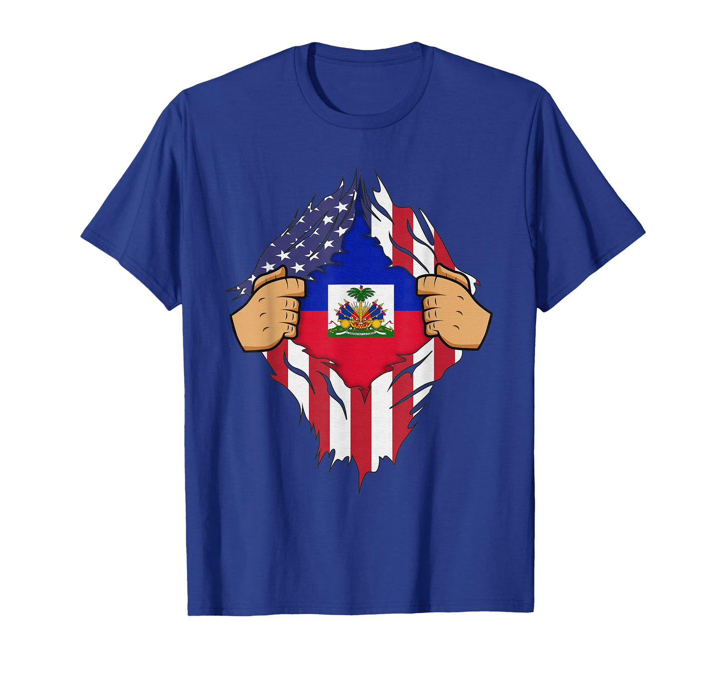 HAITIAN FLAG HAITI Men Women Kids Gift T-Shirt