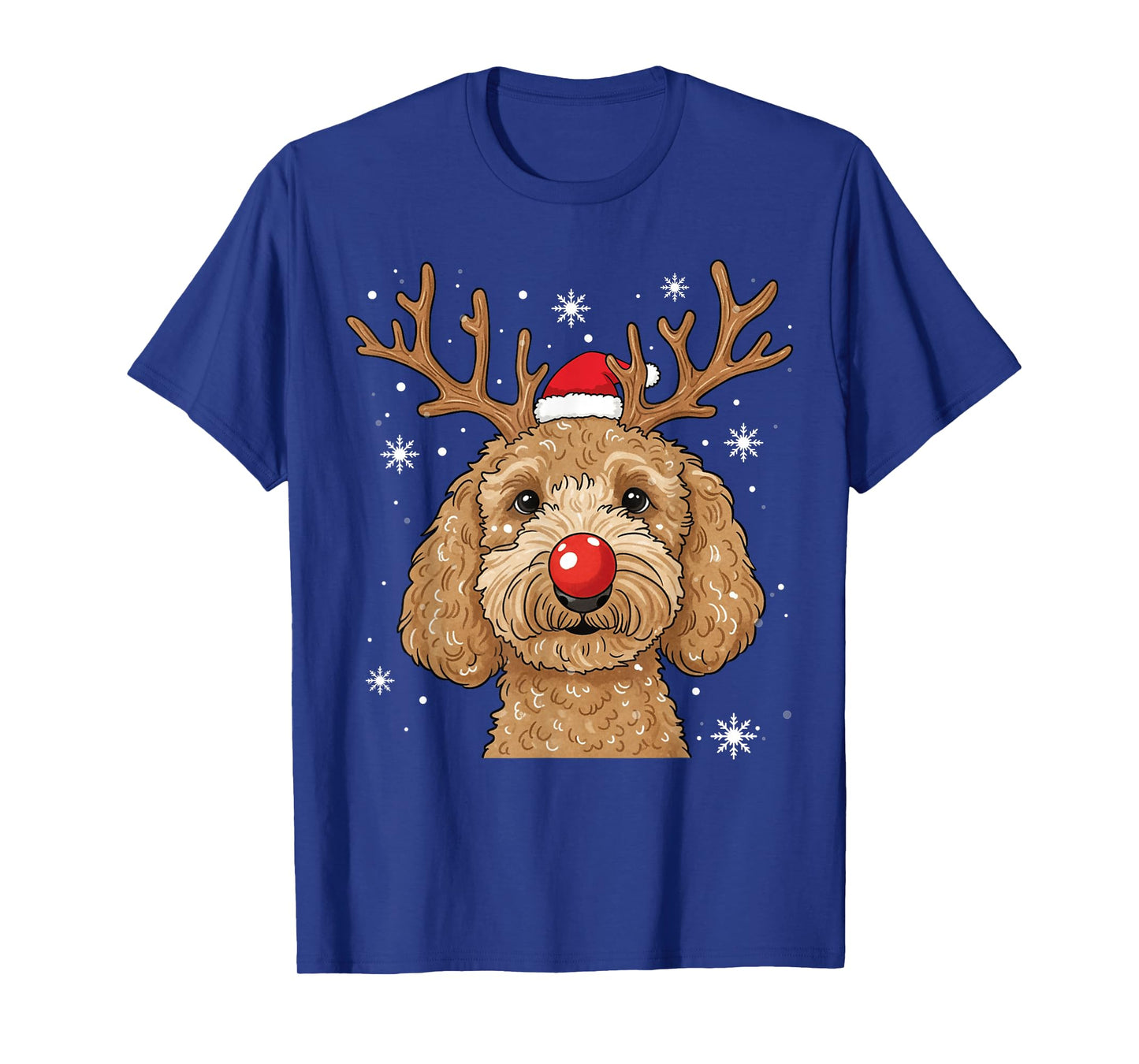 Christmas Goldendoodle Dog Reindeer Holiday Doodle Mom Xmas T-Shirt