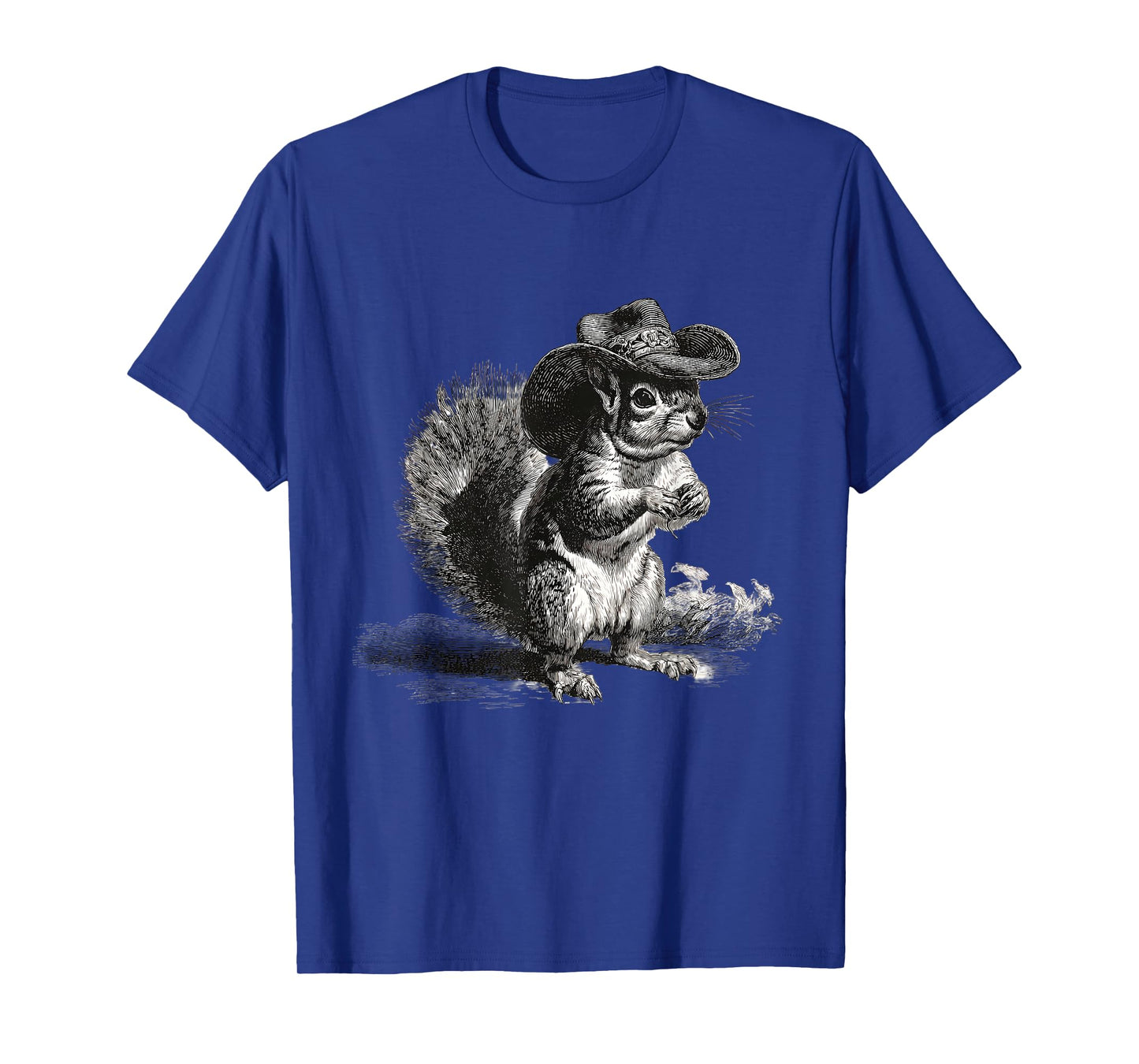 Squirrel Cowboy Rodeo Cowgirl Vintage Western Country T-Shirt