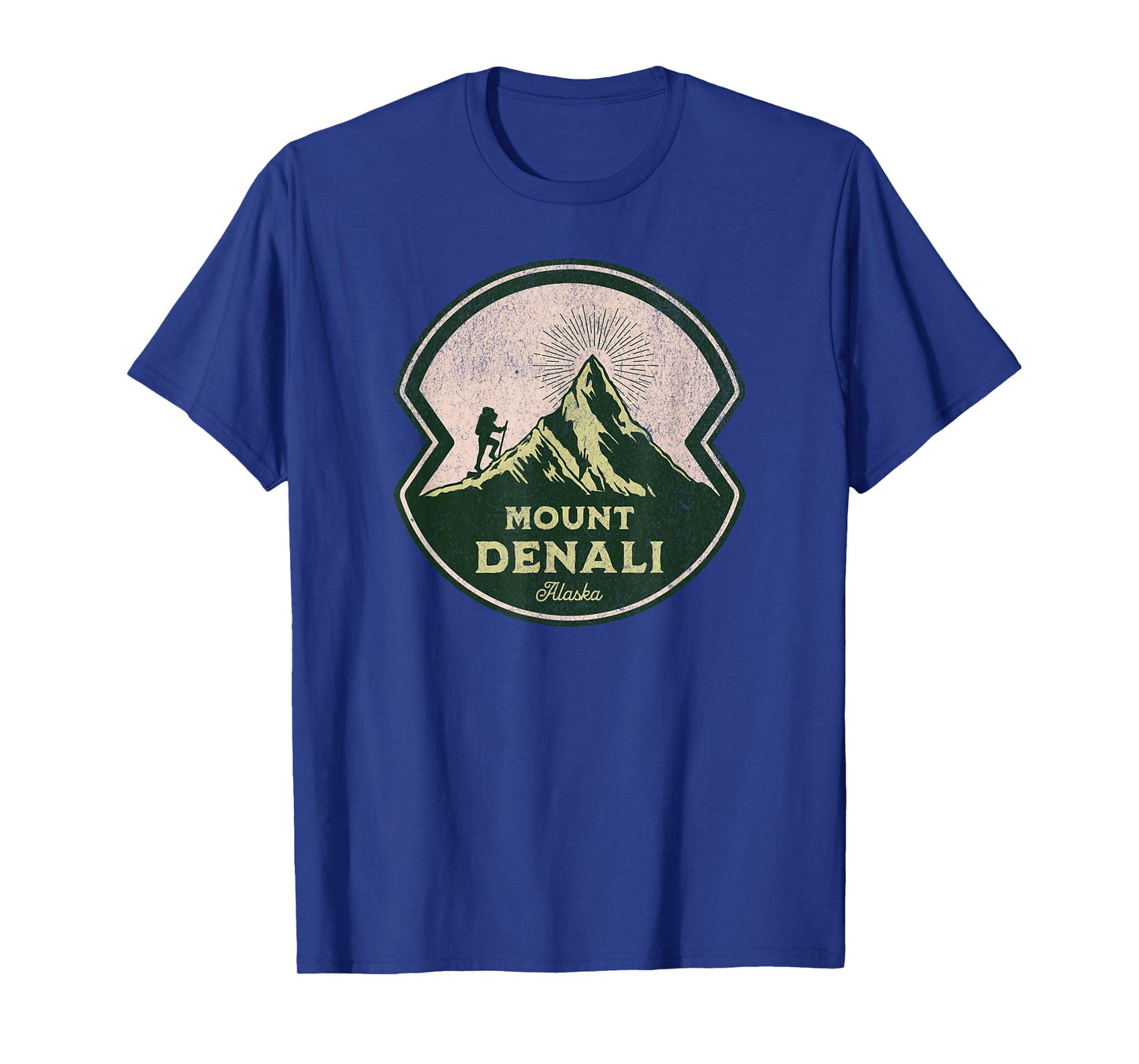 Retro Mount Denali Souvenir/Mt. Denali T-Shirt