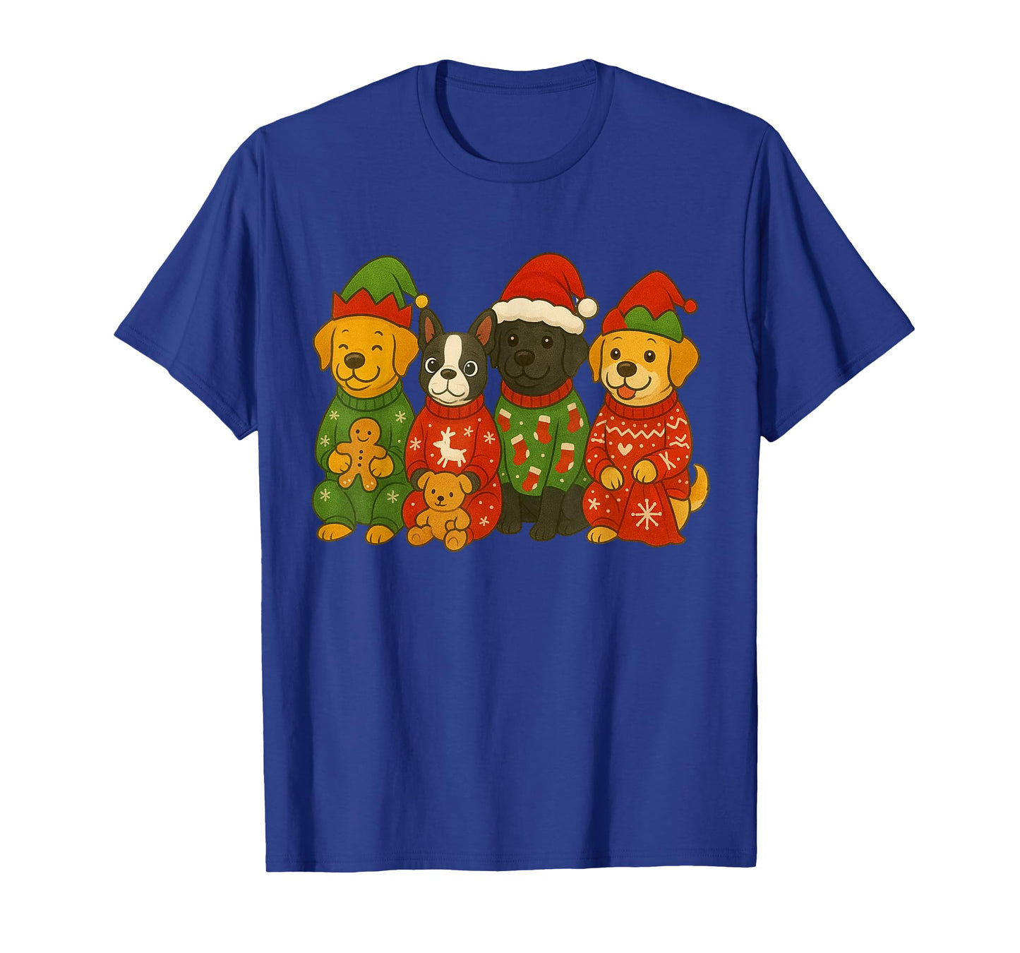 Christmas Dog Matching Family Xmas Pajama Men Women Kids T-Shirt