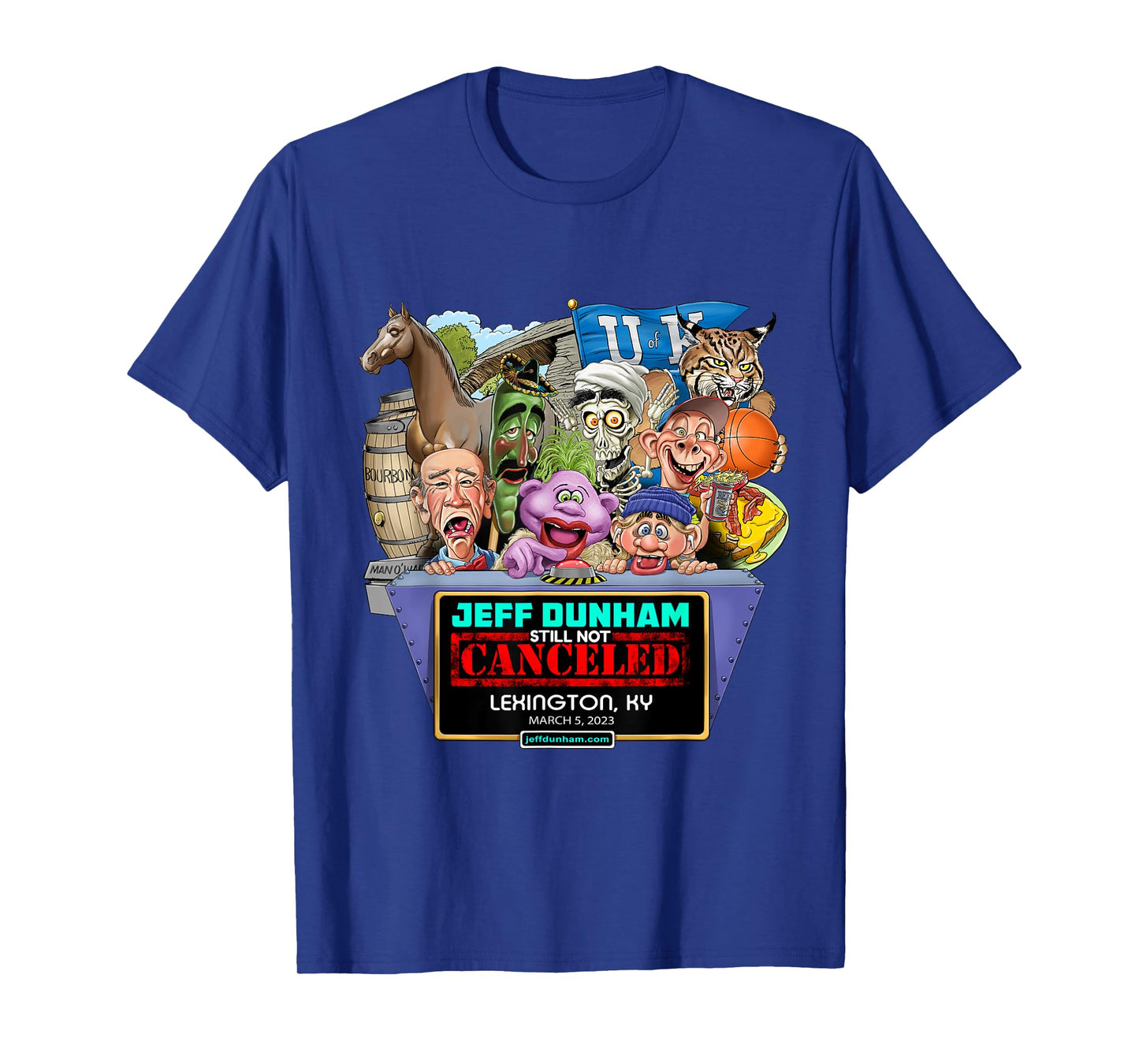Jeff Dunham Lexington, KY (2023) T-Shirt