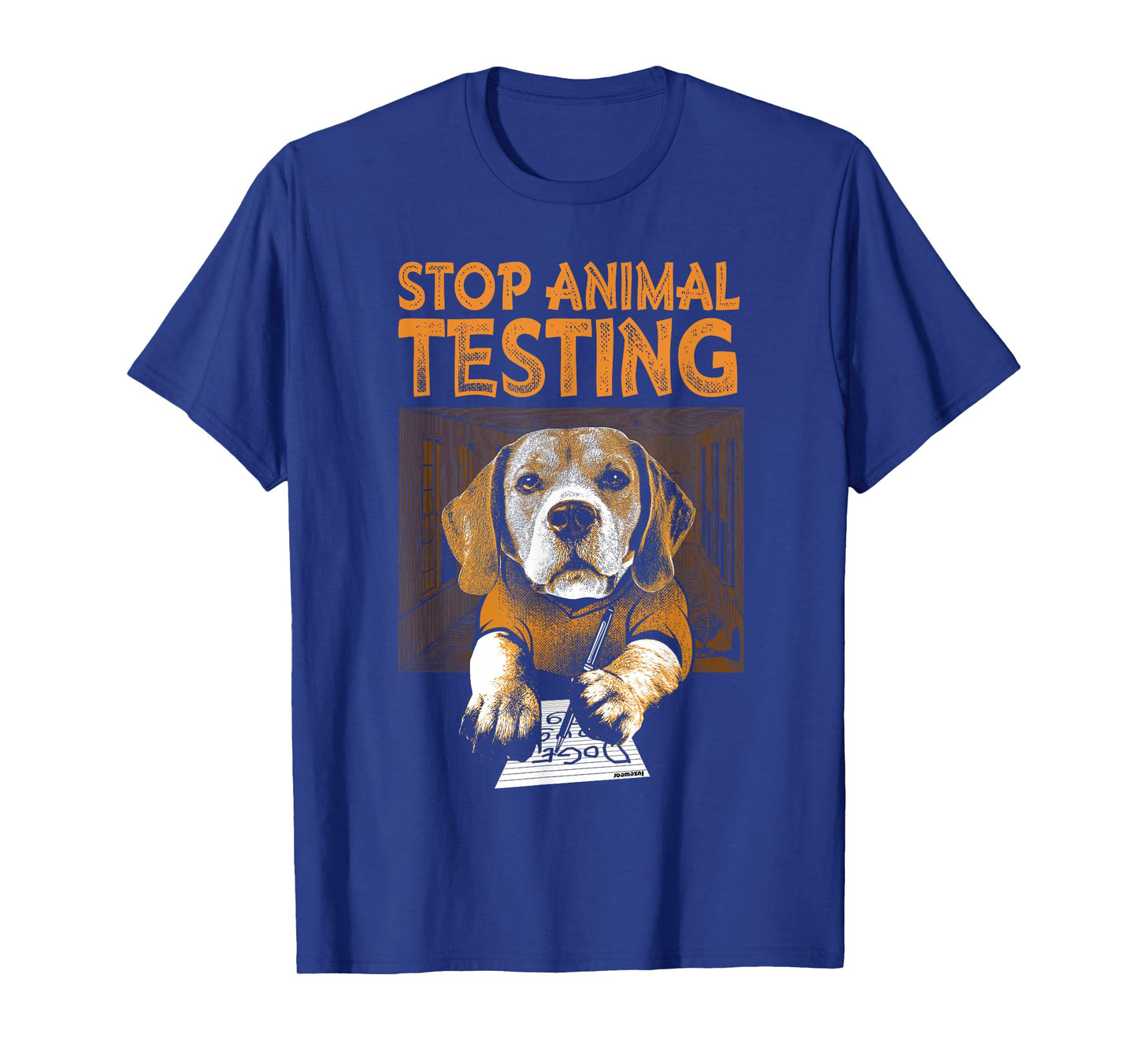 Stop Animal Testing Beagle Shirt T-Shirt