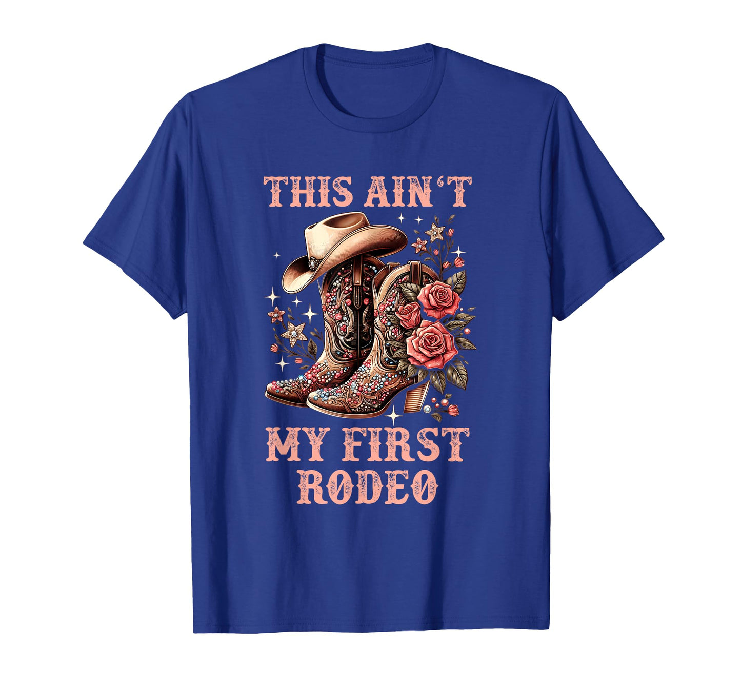 Cowgirl Country Girls Woman Kids This Aint My First Rodeo T-Shirt