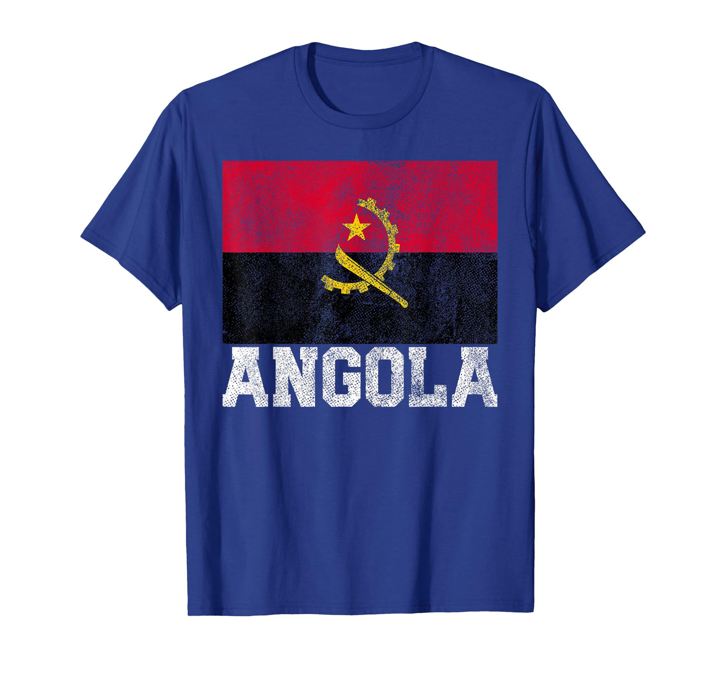 Angola Flag National Pride Roots Country Family Nationality T-Shirt
