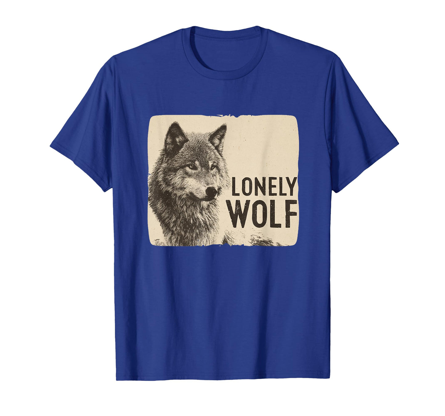 Nice Lonely Wolf Speech Costume T-Shirt