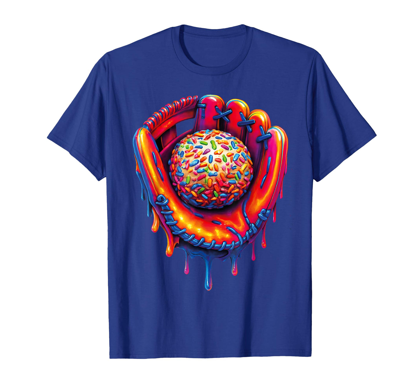 Cool Ice Cream Drip Baseball Stuff Baseball Drip for Kid T-Shirt