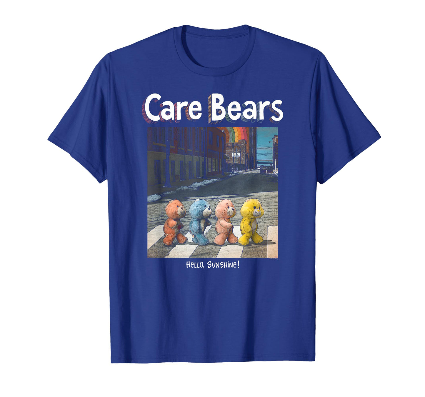 Care Bears Hello Sunshine Crosswalk Funny Cartoon T-Shirt