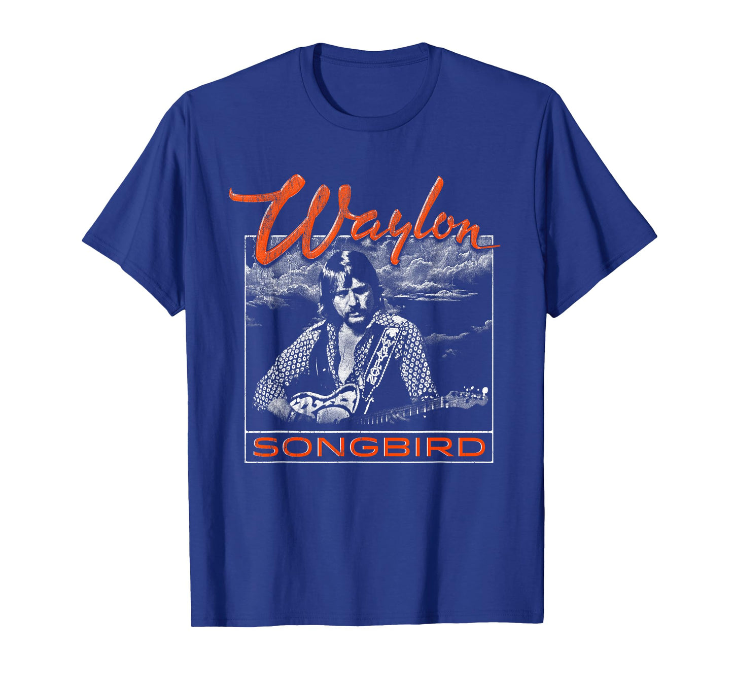 Waylon Jennings - Official Merchandise - Songbird Album T-Shirt
