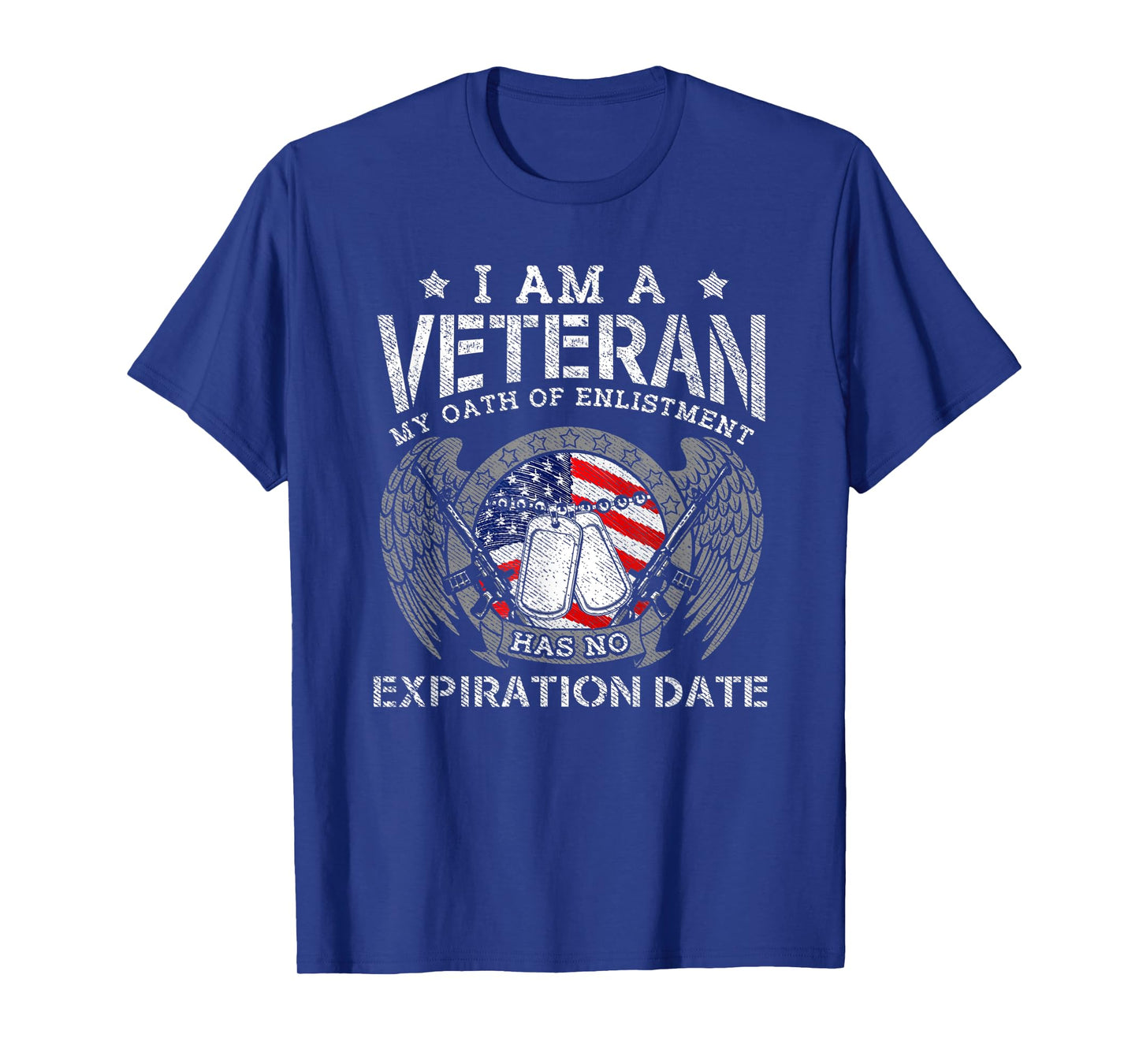 Retro I Am A Veteran My Oath Enlistment Has No Expiration T-Shirt