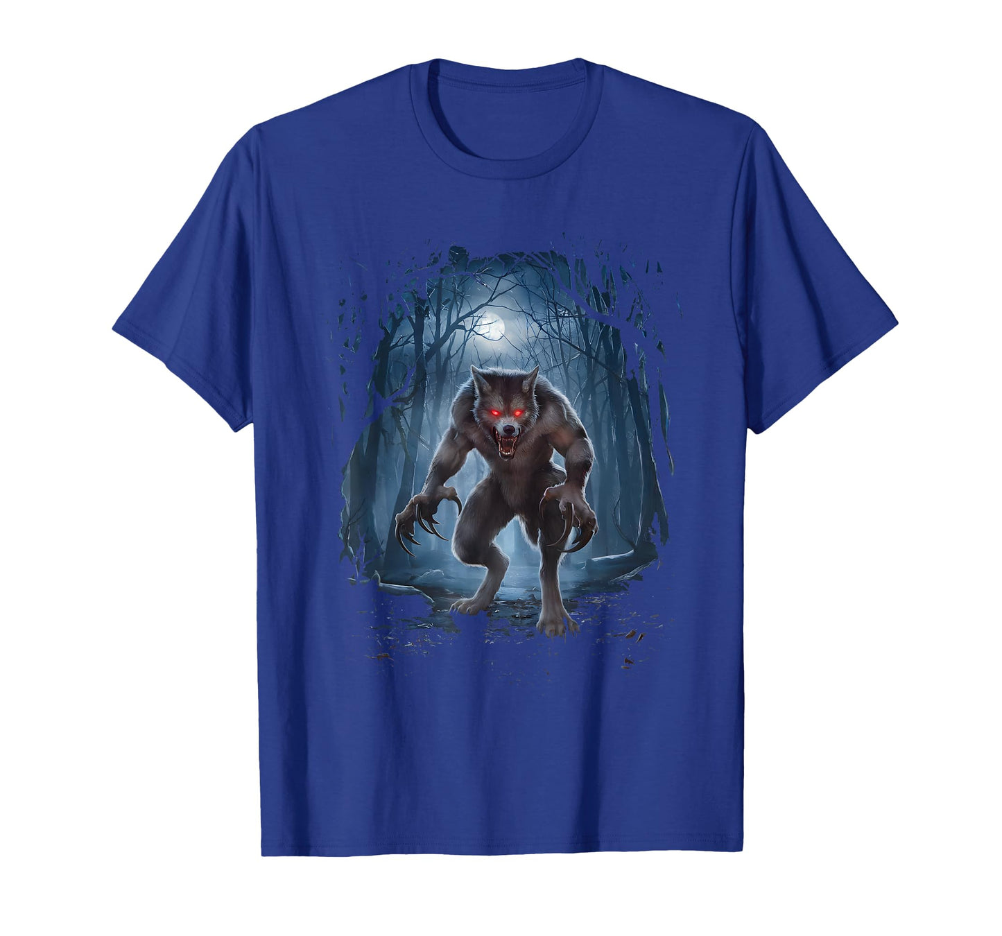 Werewolf Creature Cryptid Cryptozoology Folklore Wolf Man T-Shirt