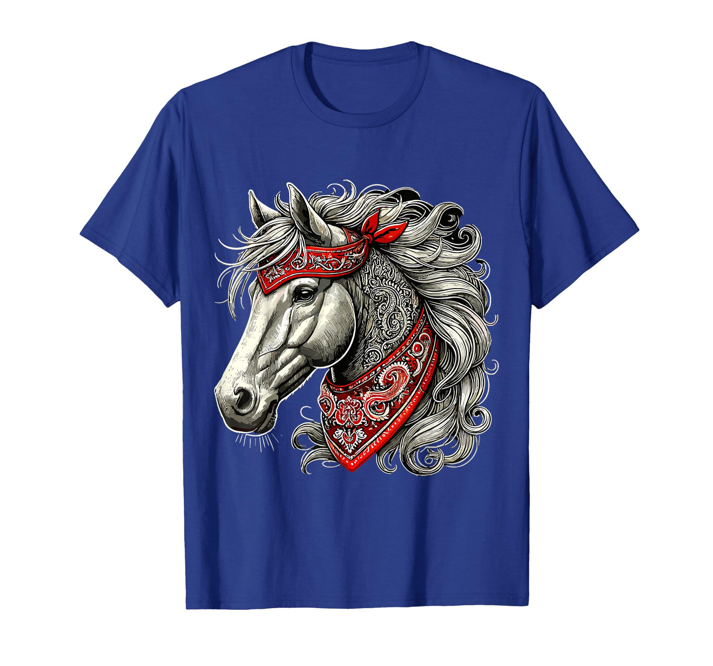Horse with Bandana T-Shirt