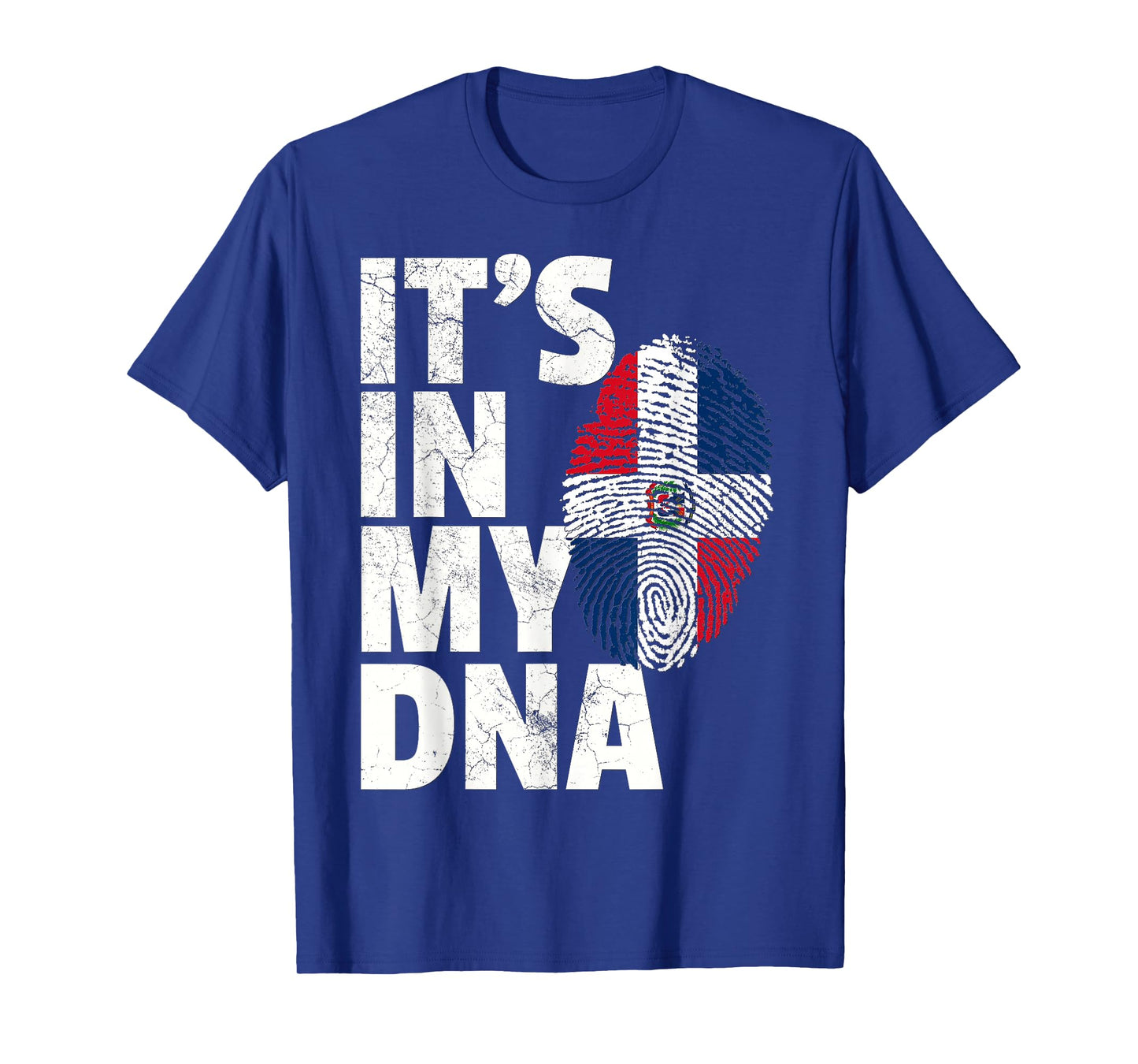 ITS IN MY DNA Dominican Republic Flag Pride National Country T-Shirt