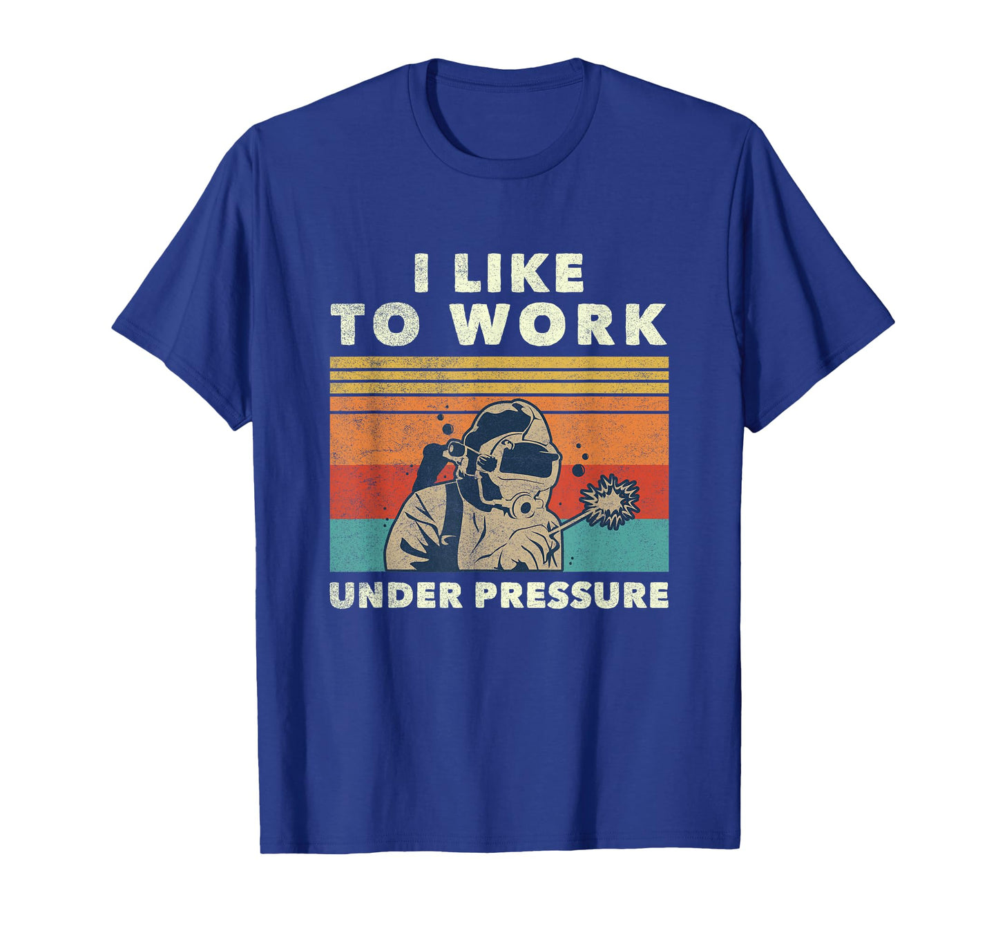Weld Instructor Underwater Welding Quote T-Shirt - Men's Adult Sports Birthday - Black - Small - Short Sleeve - Classic Fit - Cotton 65%, Polyester 35%