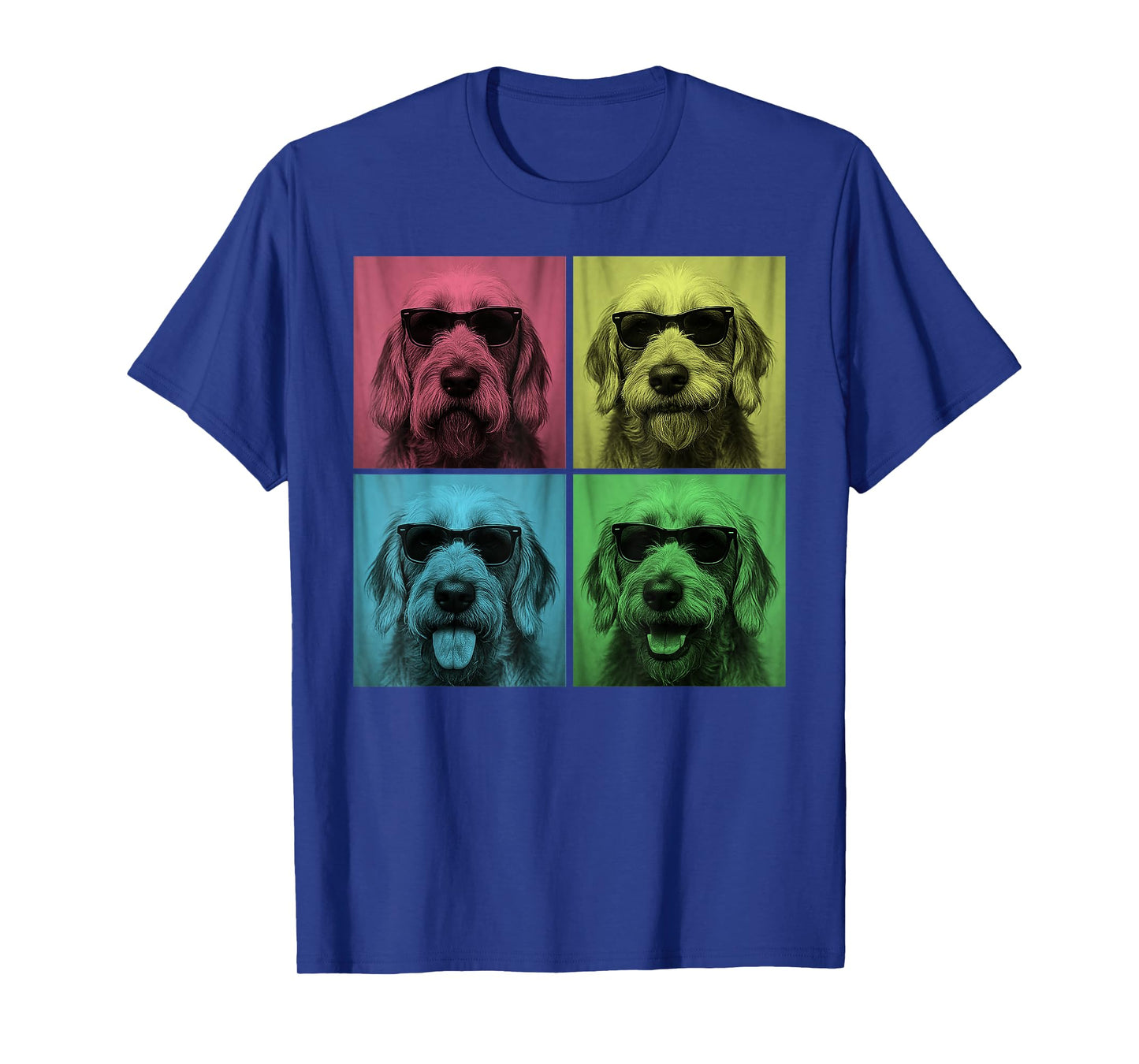 Spinone Italiano Pop Art Funny Dog Lover Photo Booth T-Shirt for Men Women Kids