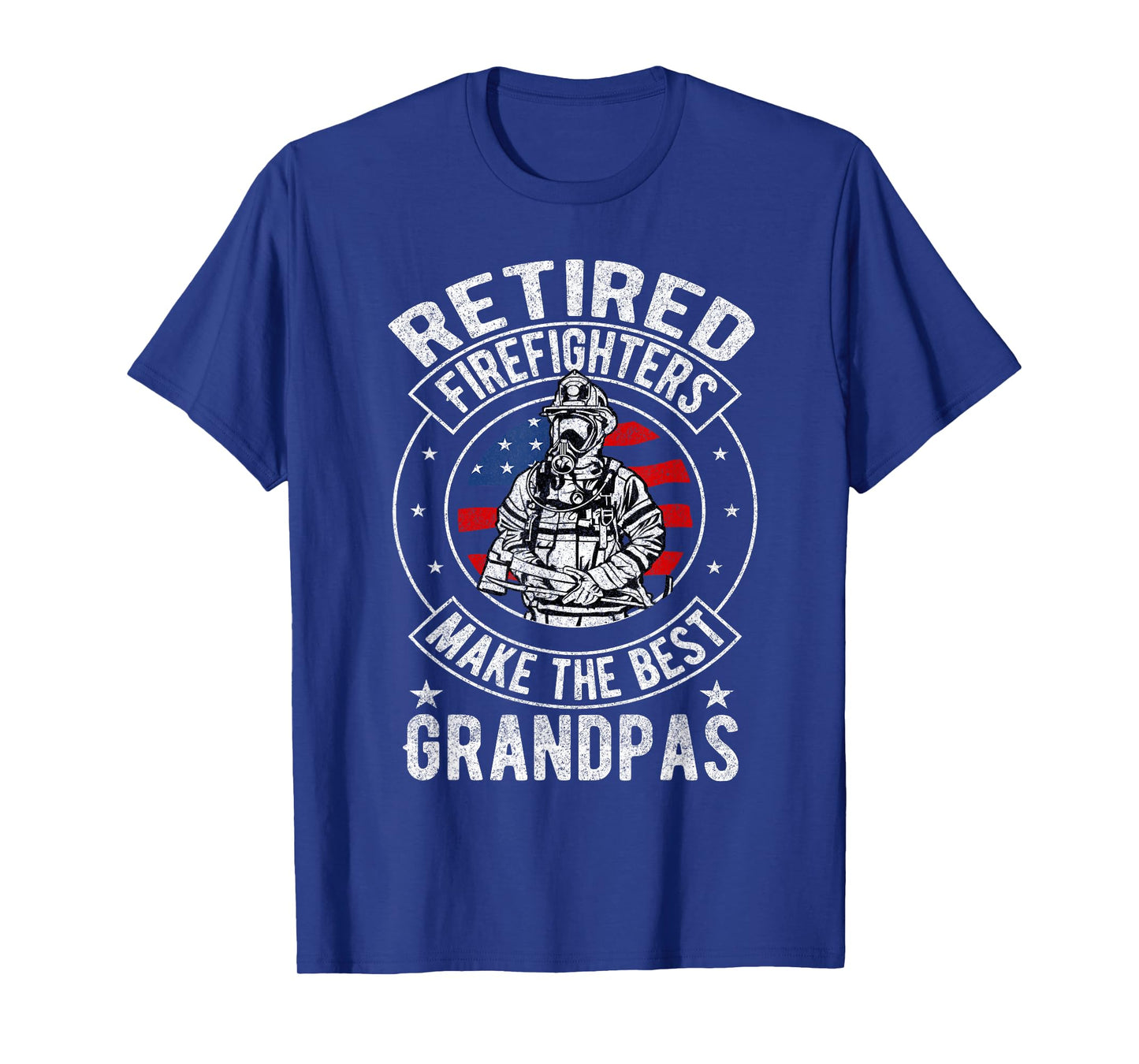 Retired Firefighter Grandpa Fireman Retirement T-Shirt