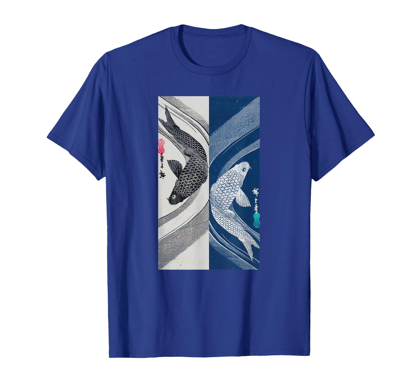 Japanese Art Fish Graphic Design 2 T-Shirt