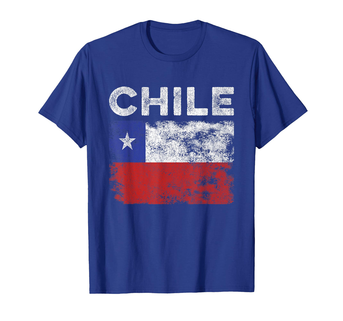 Chile Flag Distressed - Men Women Kids - Chilean Flag T-Shirt