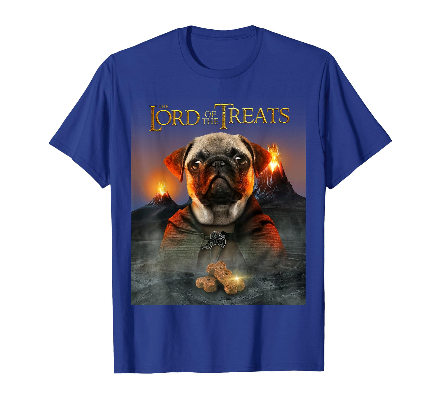 LORD OF THE TREATS - Funny & Cute Pug Puppy T-Shirt