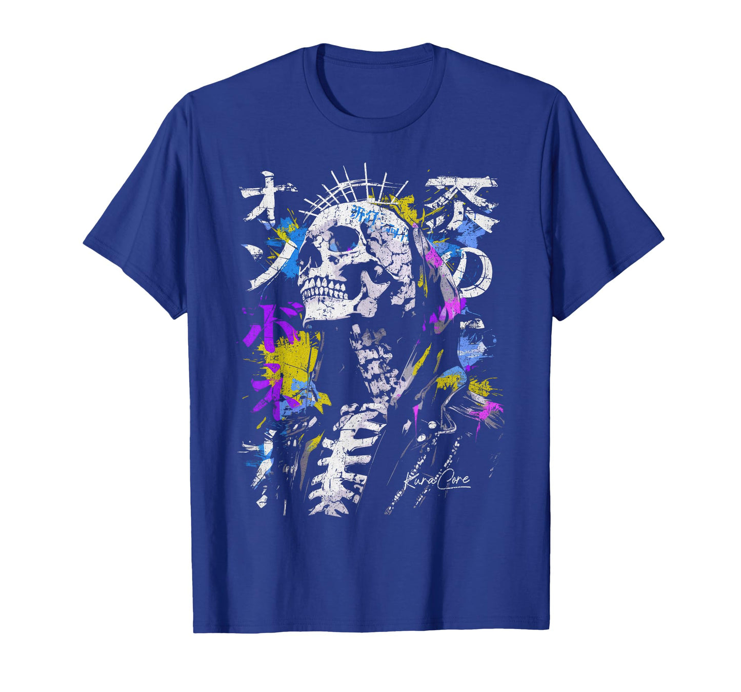 Japanese Streetwear Cyberpunk Y2K Techwear Retro Manga Anime T-Shirt