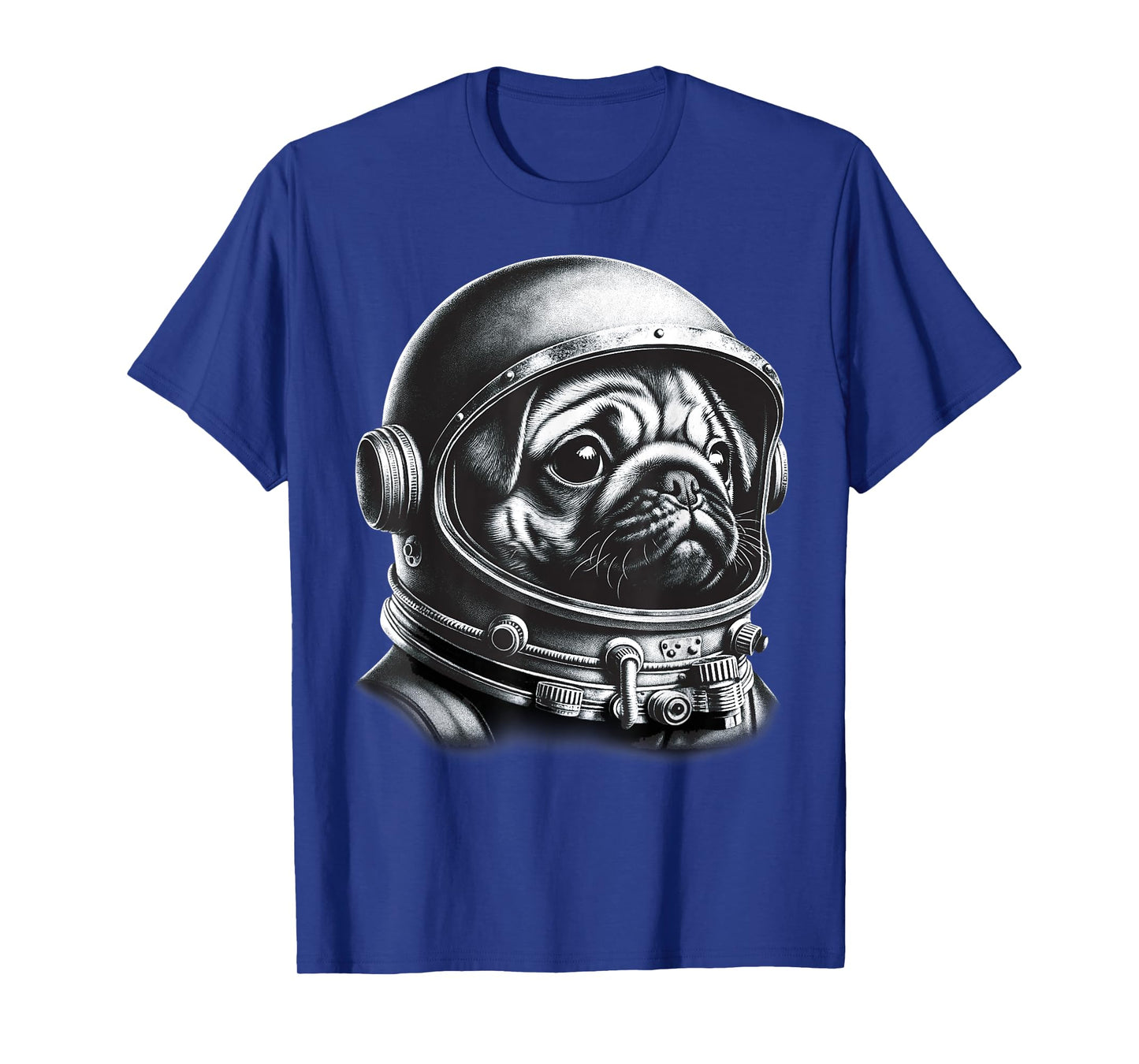 Pug Astronaut In Space Costume Pug Gifts Men Kids Women T-Shirt