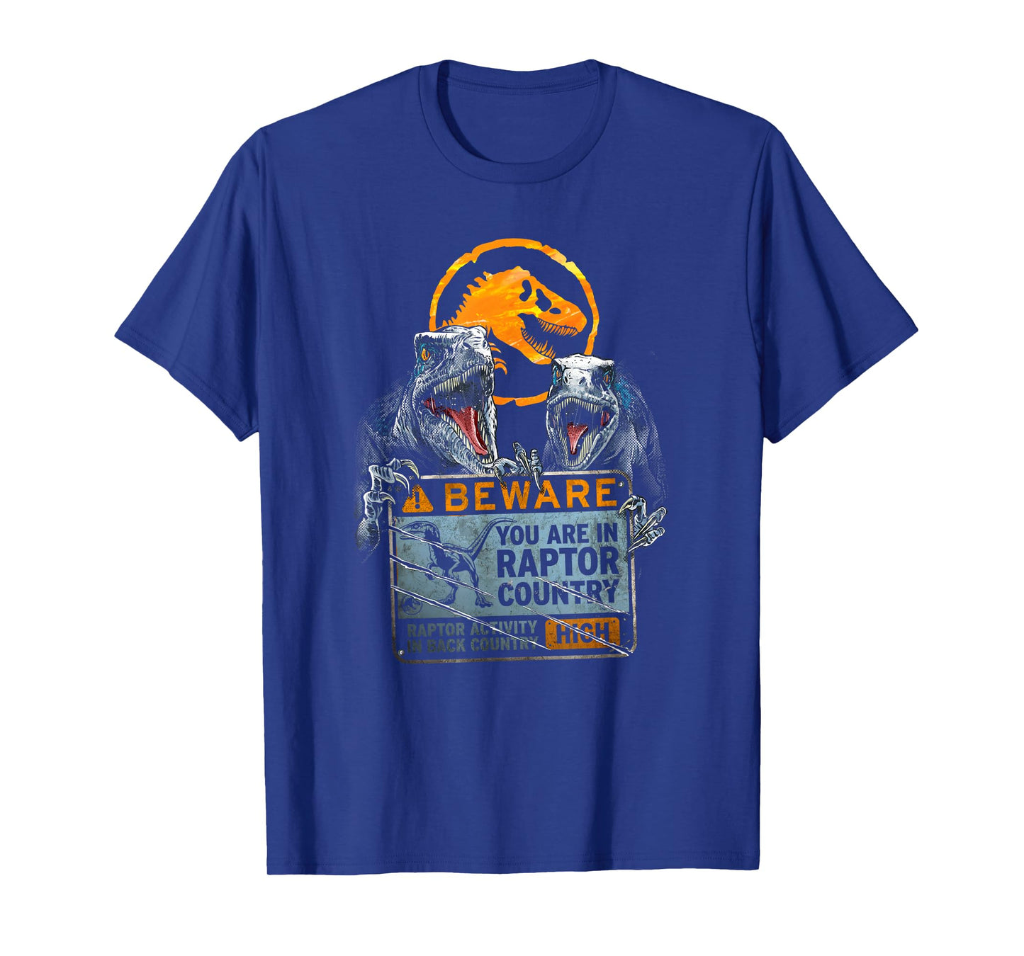Jurassic World: Dominion Beware You Are In Raptor Country T-Shirt