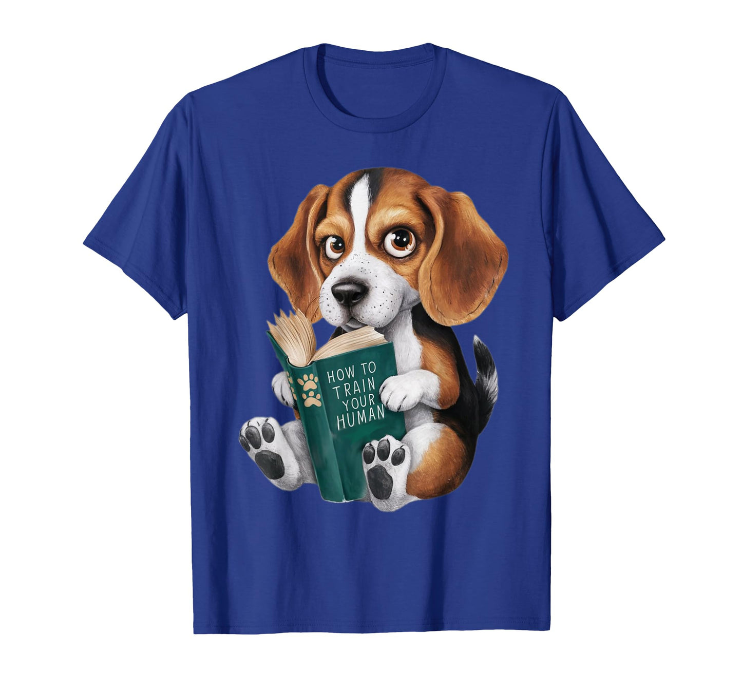 Beagle Dog, puppie, how to train your human, funny T-Shirt