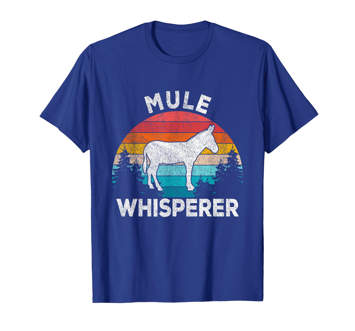 Funny Mule Lover Mule Boy Girl Gift Mule Whisperer Mule Lover Retro T-Shirt