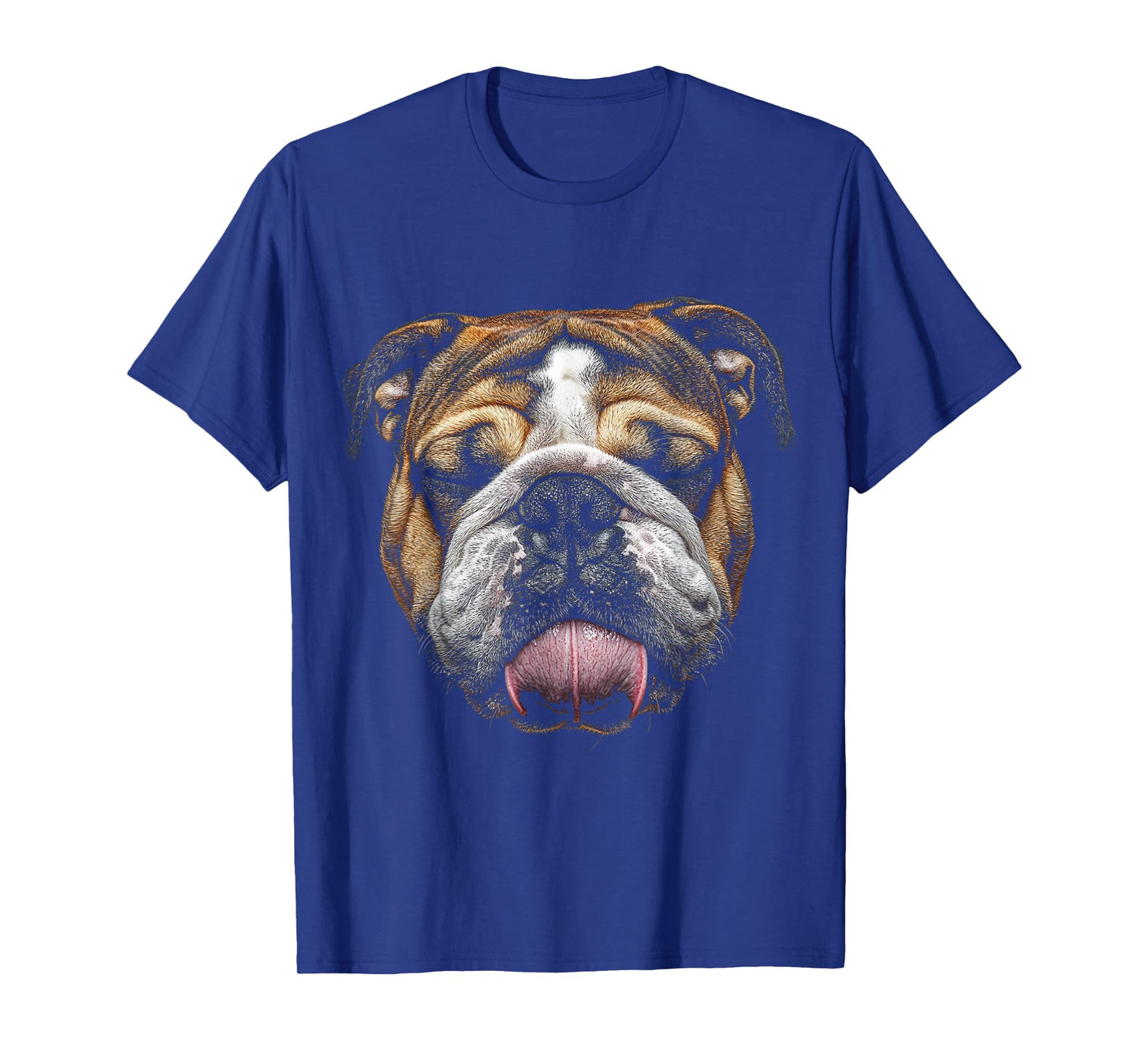 Funny English Bulldog Face T-Shirt