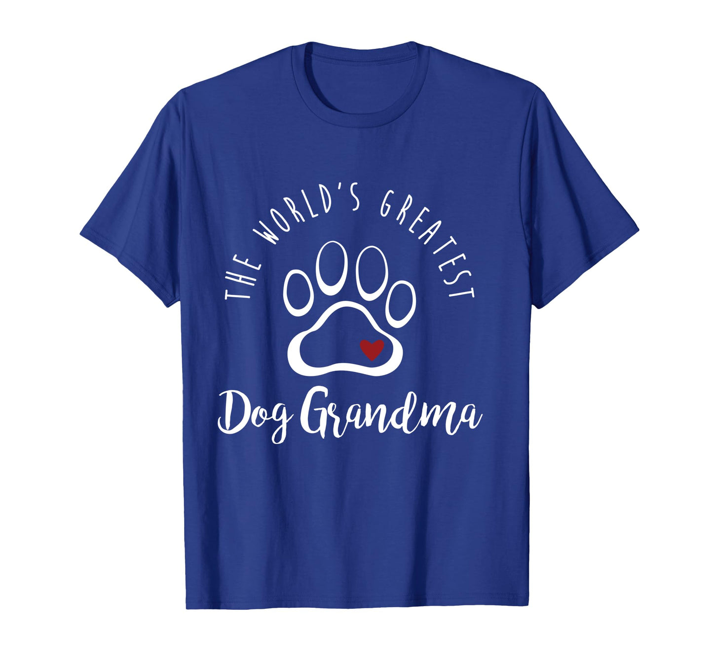 The Worlds Greatest Dog Grandma Pet Love Fur Gift Long Sleeve T-Shirt