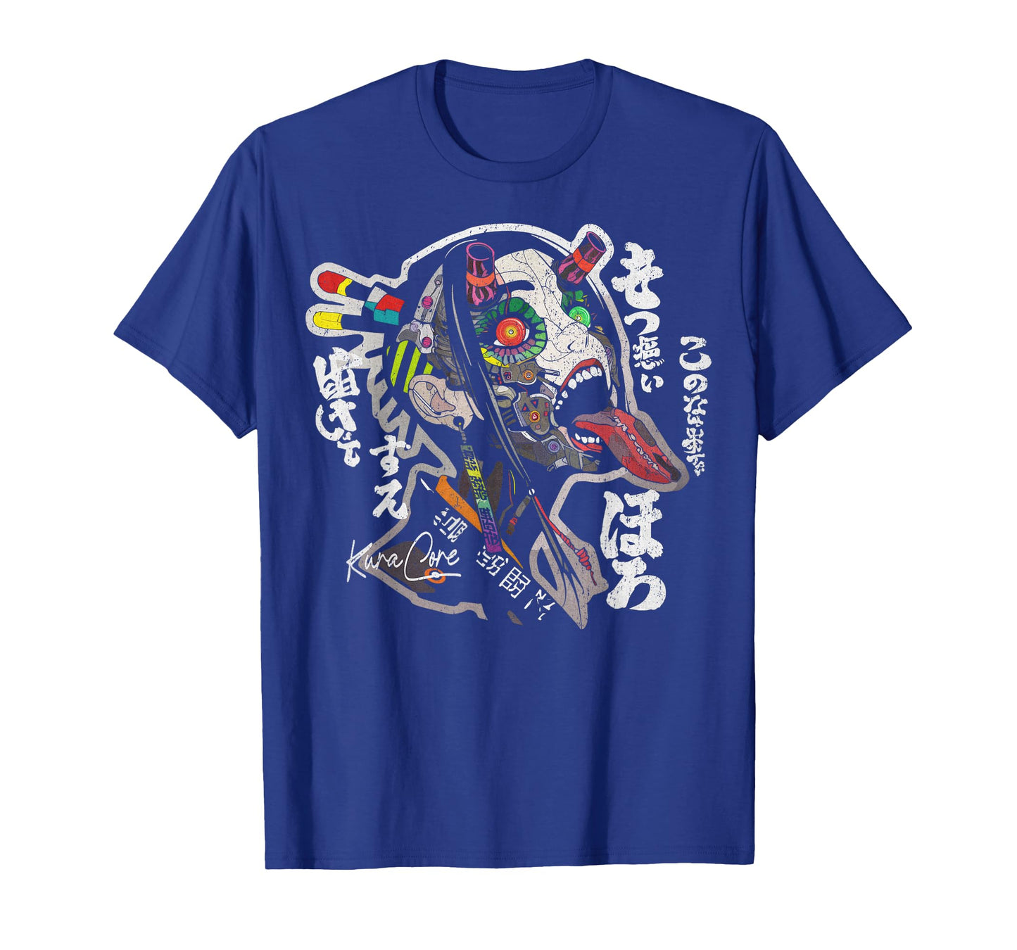 Japanese Streetwear Cyberpunk Y2K Techwear Retro Manga Anime T-Shirt