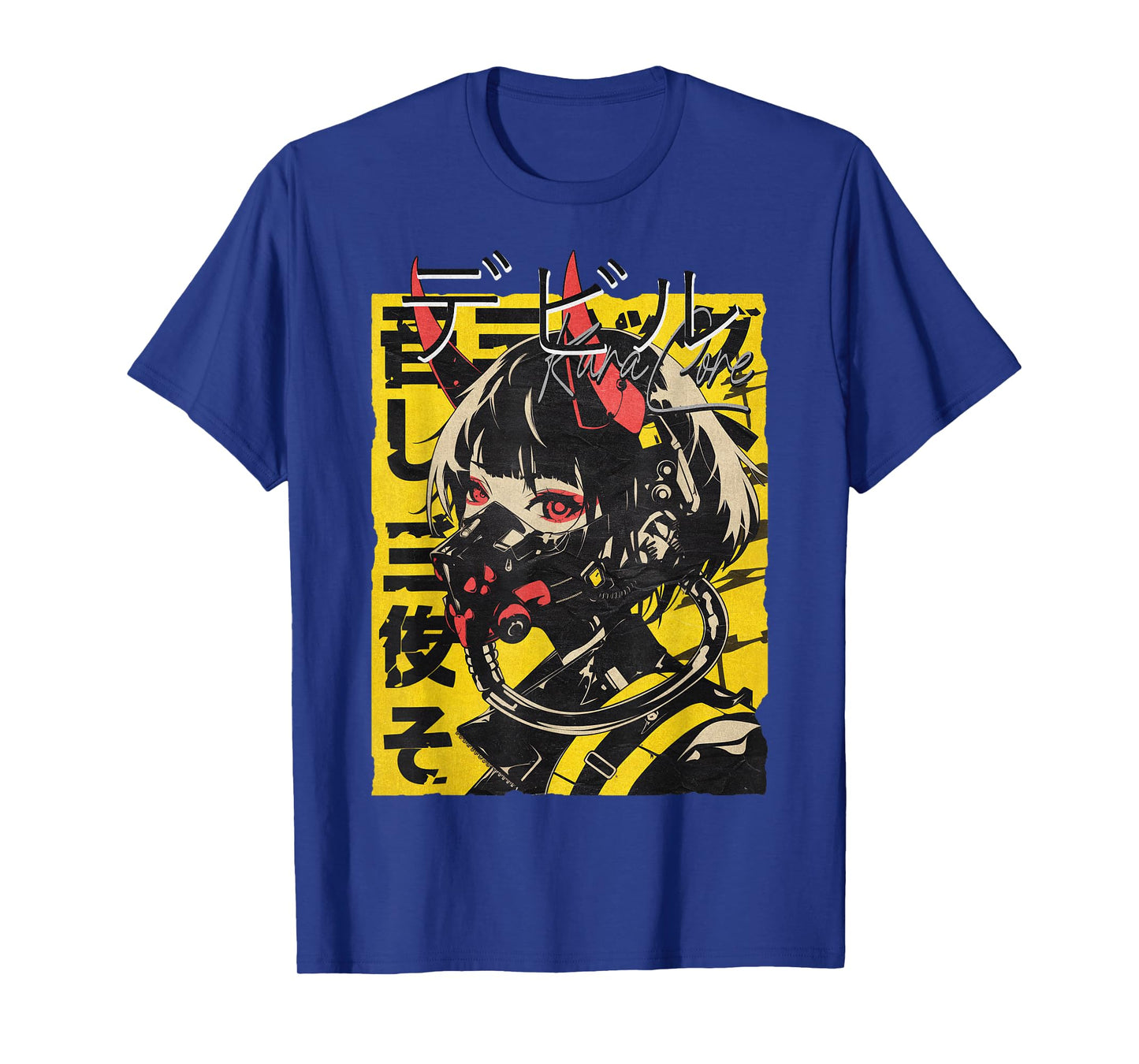 Japan Streetwear Cyberpunk Y2K Techwear Retro Manga Anime T-Shirt