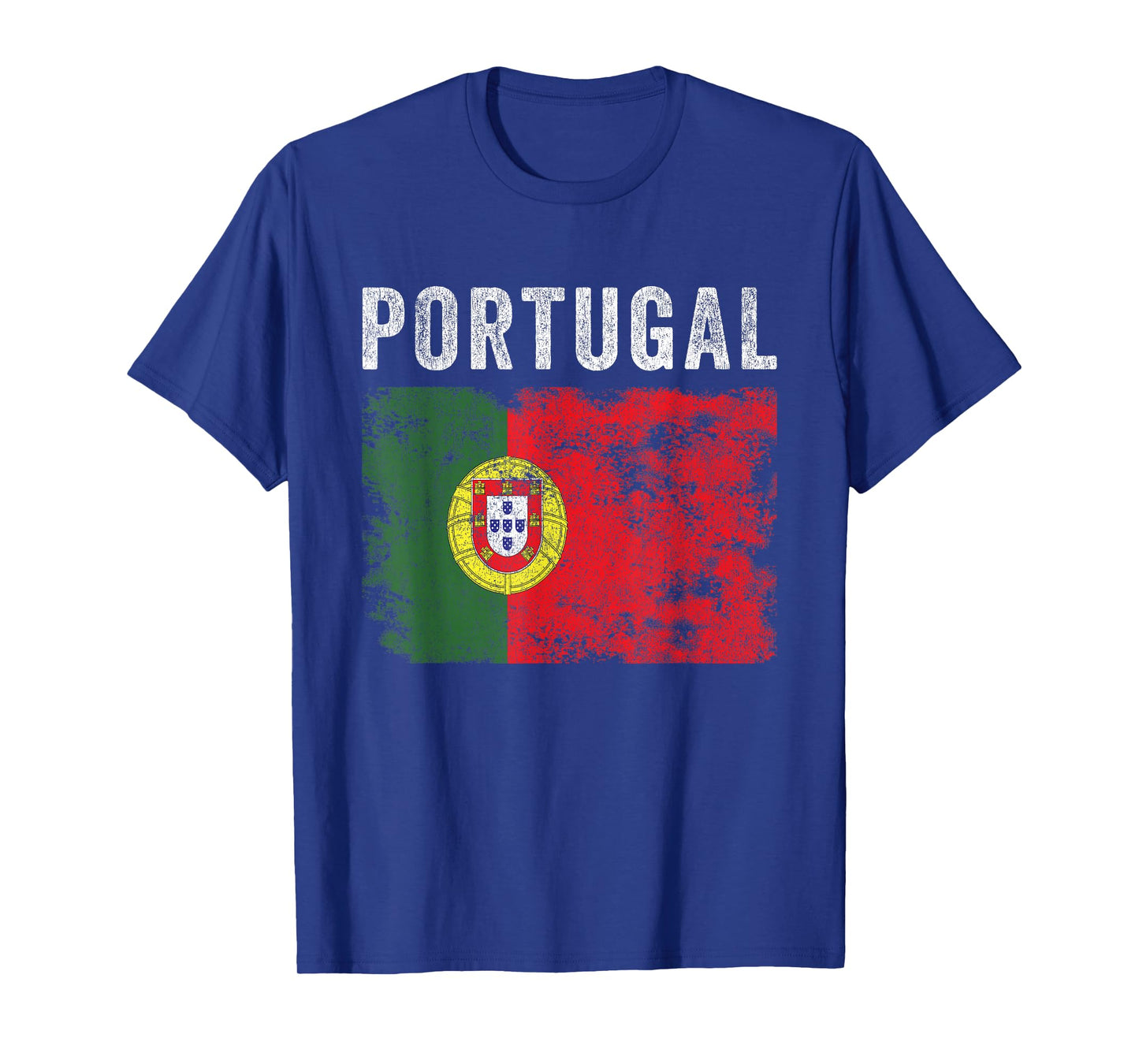 Portugal Flag Distressed - Men Women Kids - Portuguese Flag T-Shirt
