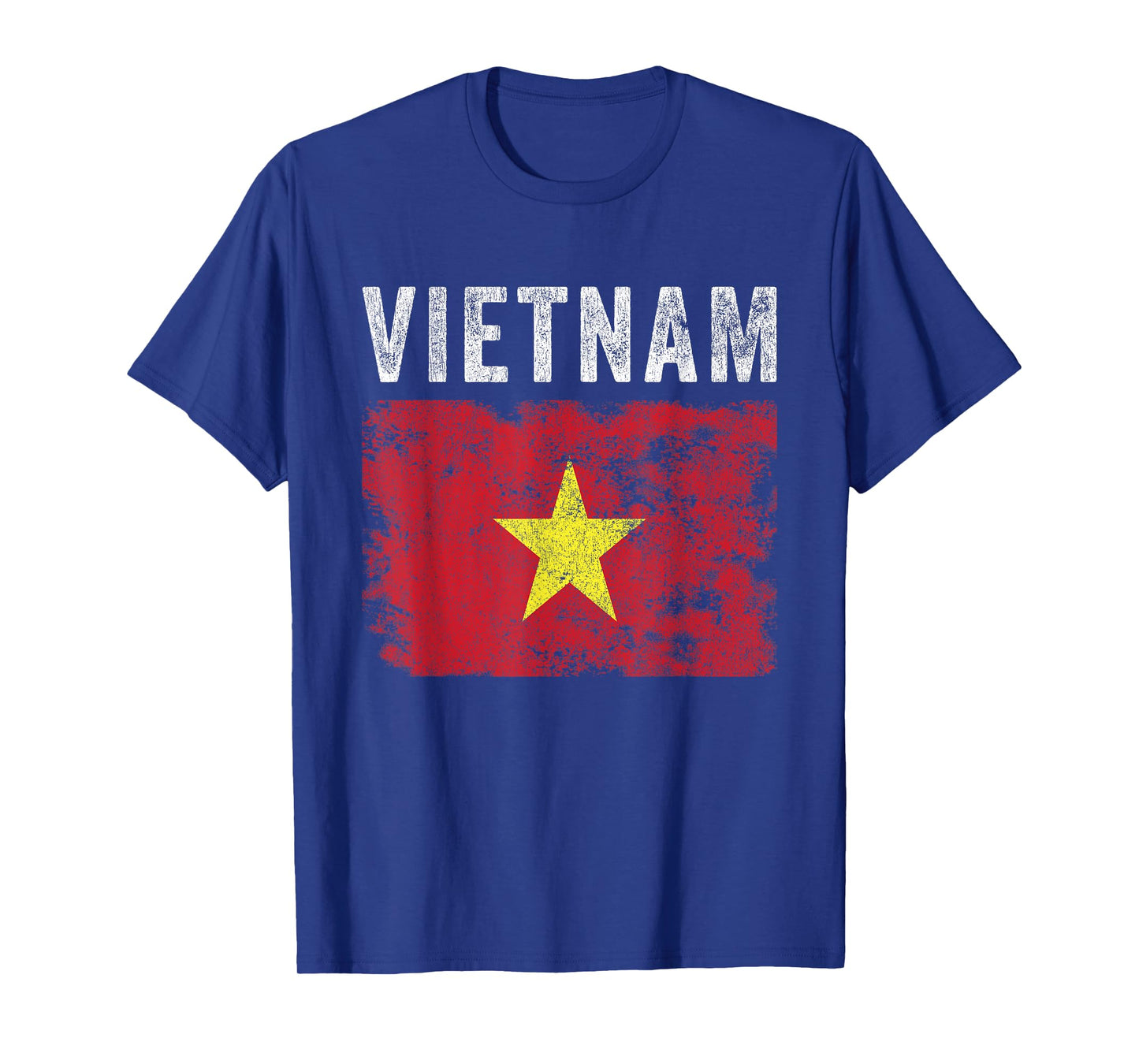 Vietnam Flag Distressed - Men Women Kids - Vietnamese Flag T-Shirt