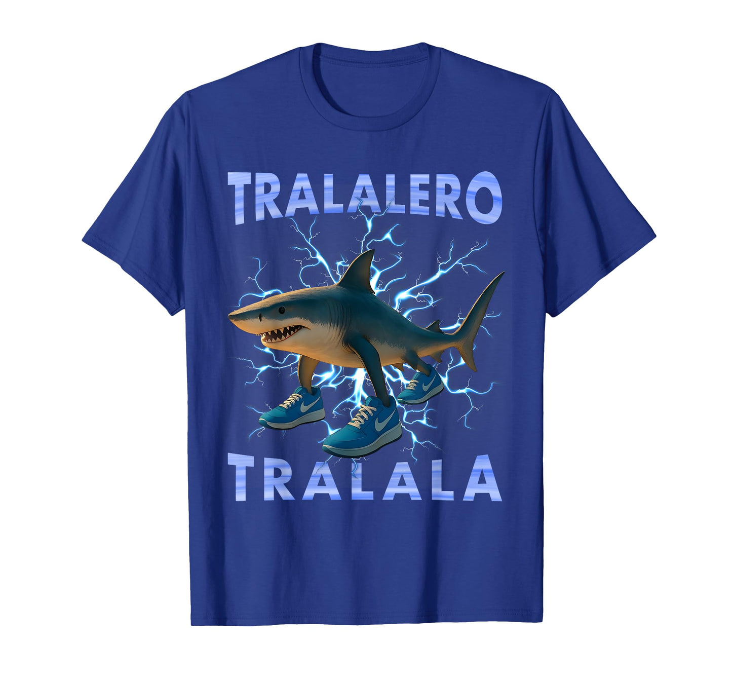 Tralalero Tralala Funny Shark Meme Bootleg T-Shirt T-Shirt
