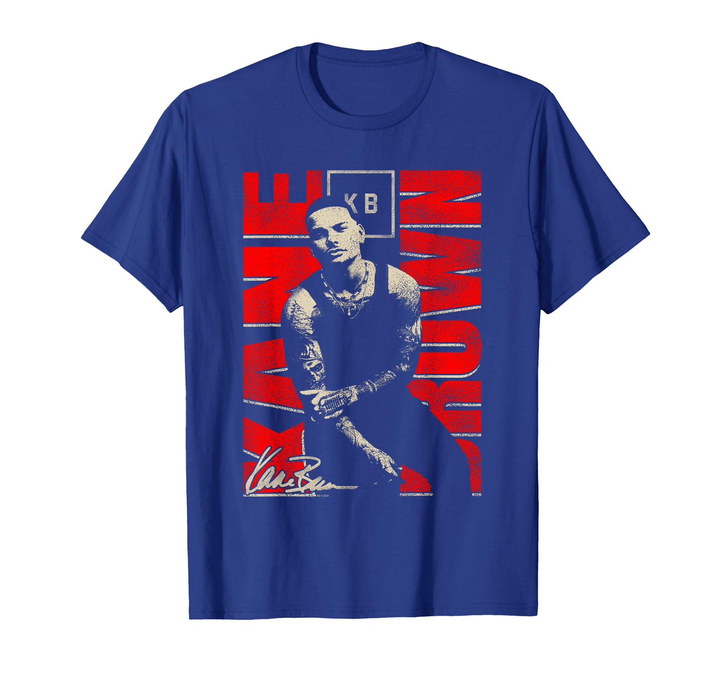 Kane Brown KB Signature Distressed T-Shirt