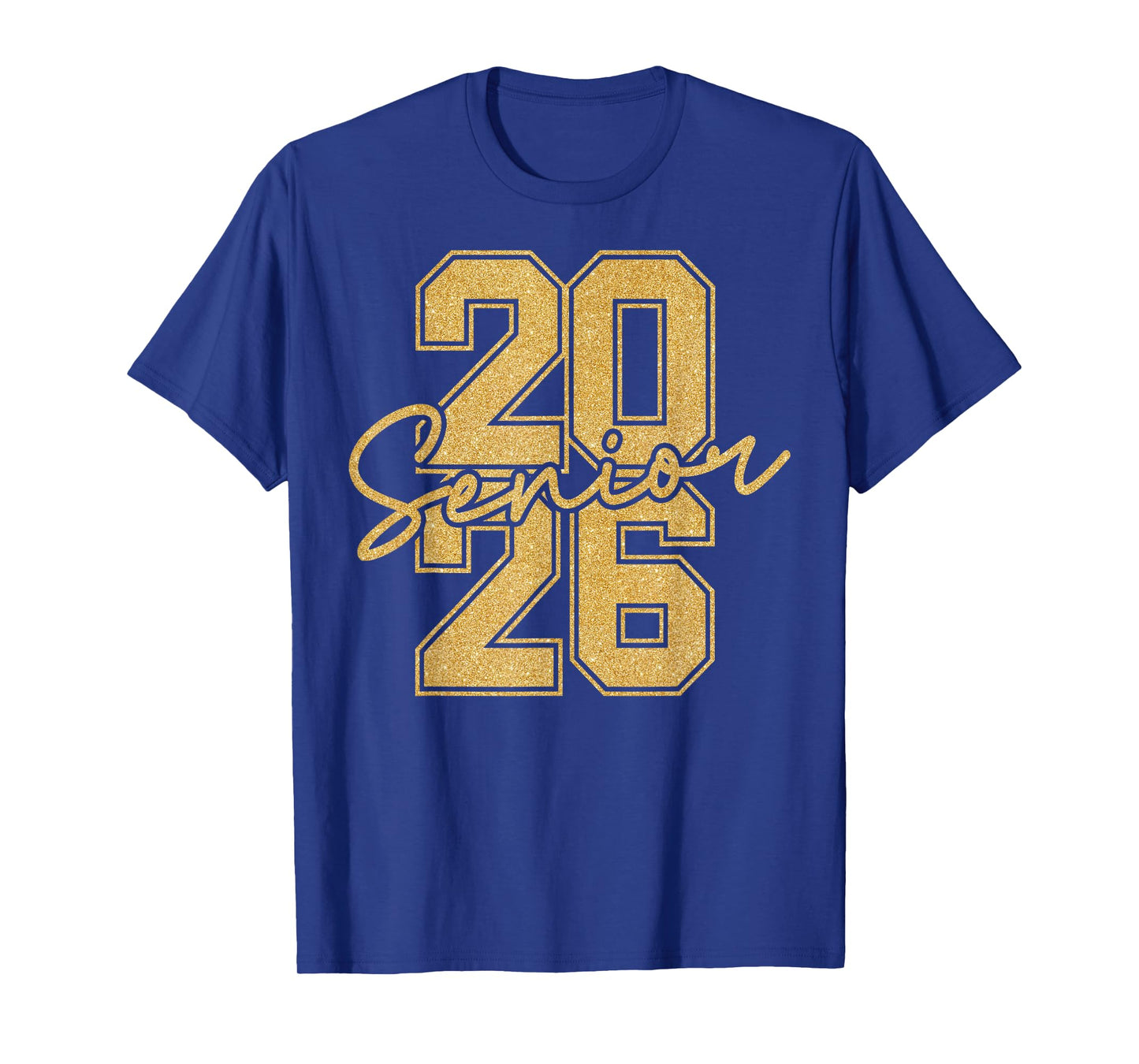 Senior 2026 Class of 2026 Gold Black Senior Graduation Gift T-Shirt