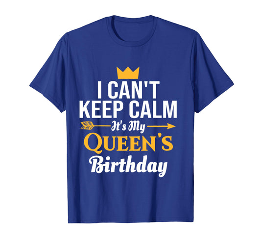 husband wife birthday shirt - Its My Queen's Birthday Long Sleeve T-Shirt