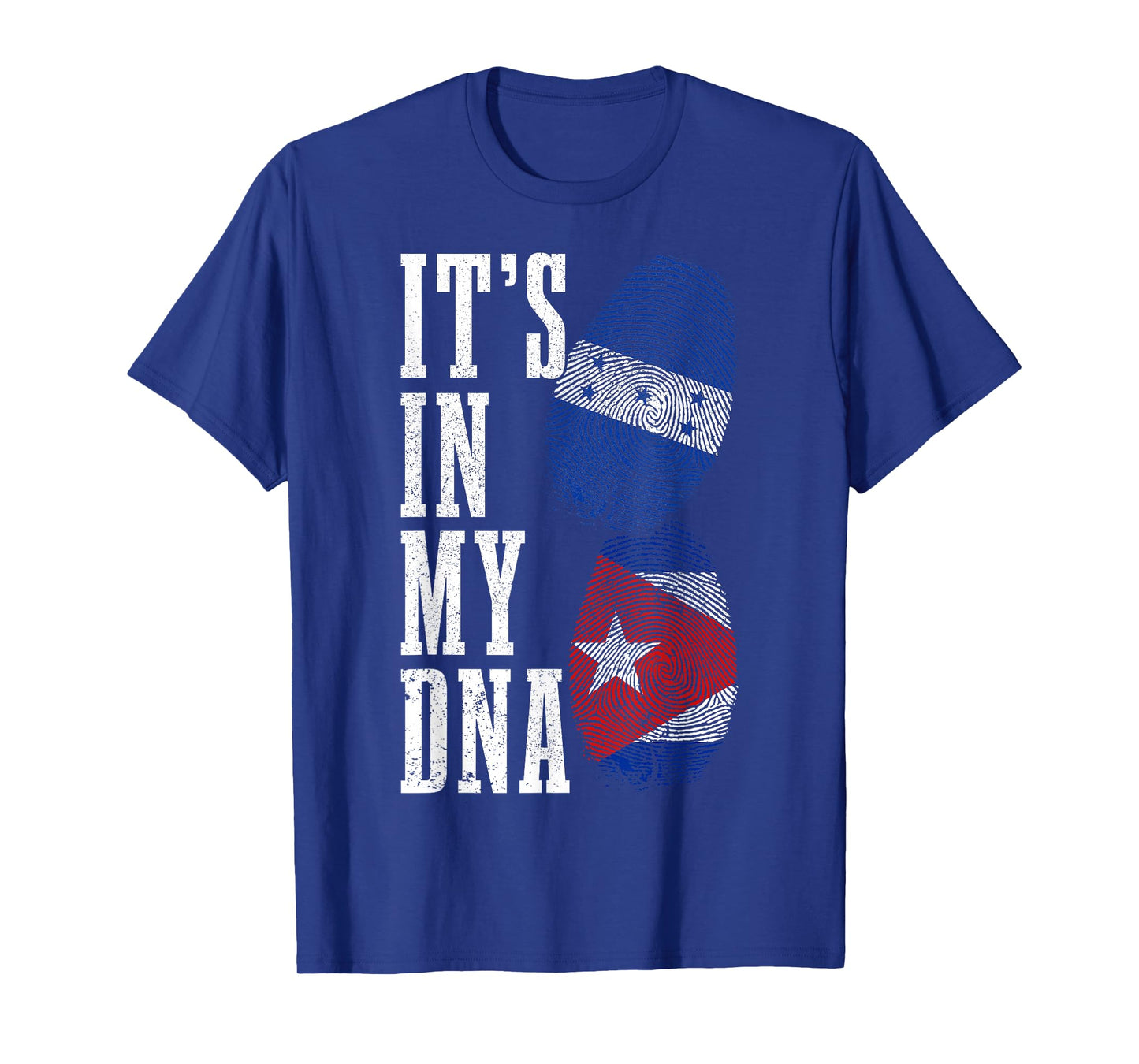 Honduras Cuba In My DNA Cuban Honduran Flag Pride Heritage T-Shirt