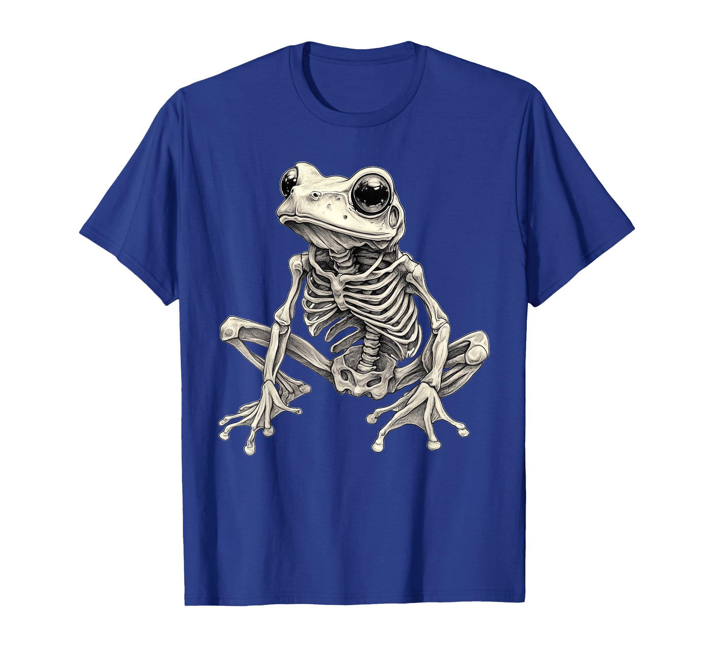 Frog Skeleton Halloween T-Shirt