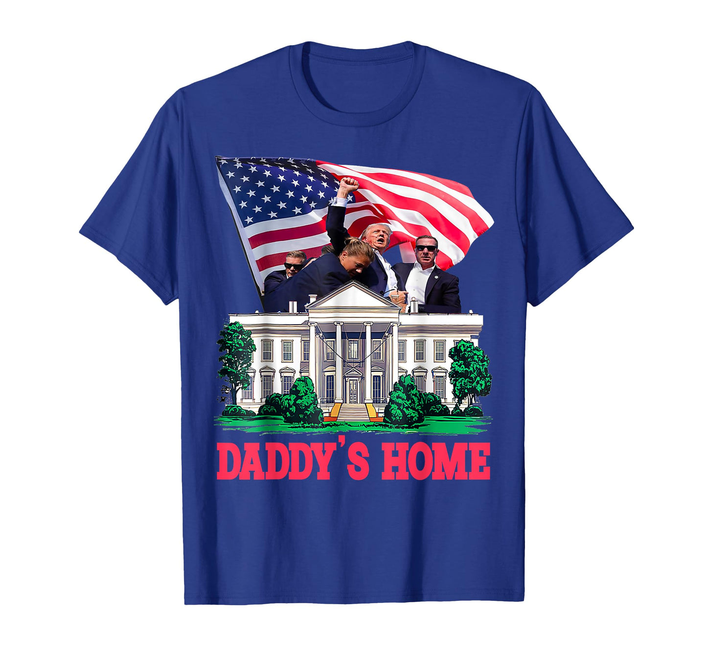 TRUMP DADDY'S HOME Bye Joe Biden Drops Out run for election T-Shirt