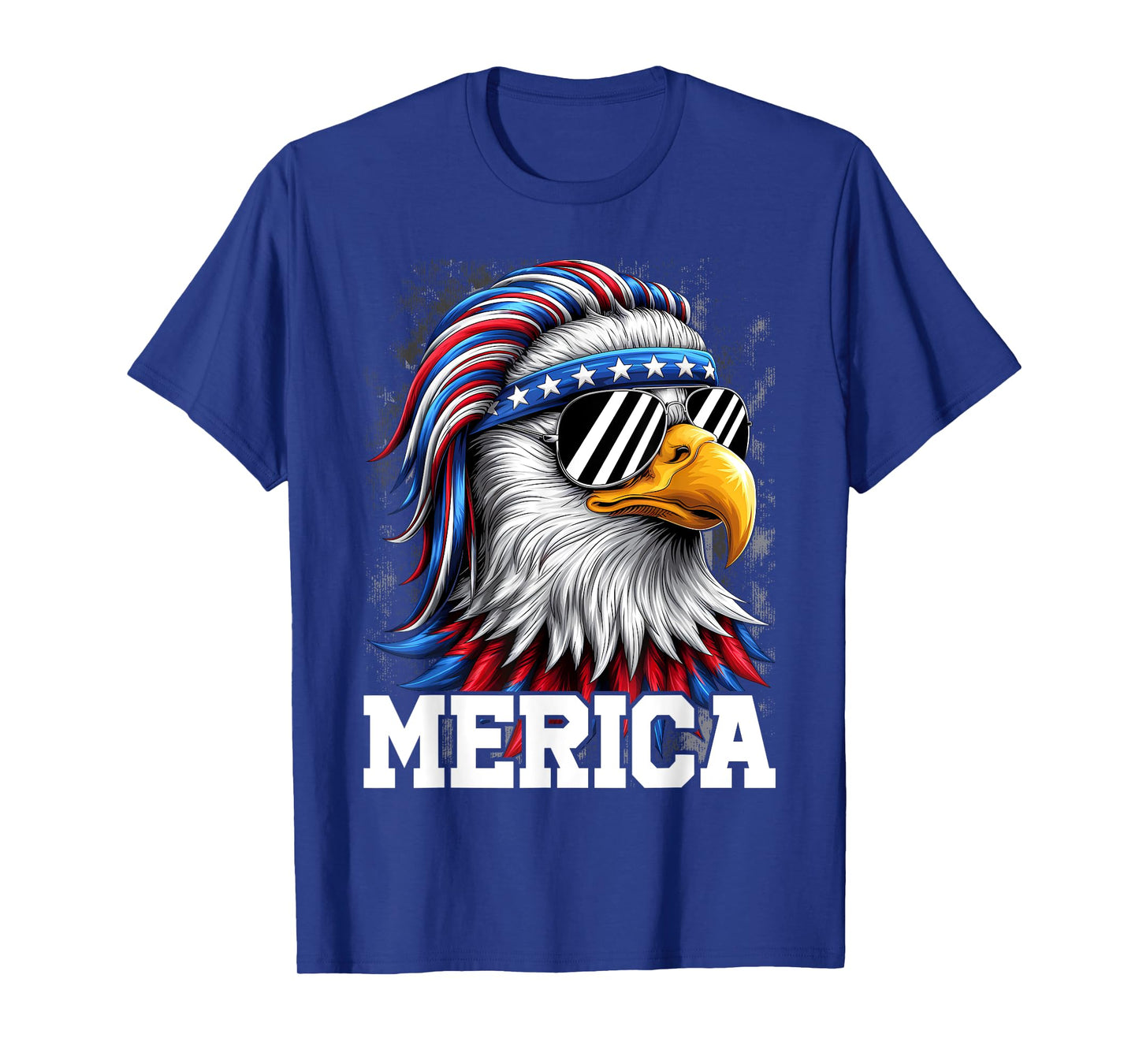 Merica Toddler Eagle Funny Patriotic Eagle USA Flag Kids T-Shirt