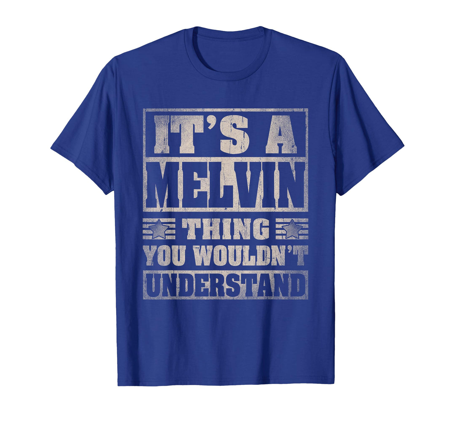 Melvin First Name Shirt It's A Melvin Thing T-Shirt