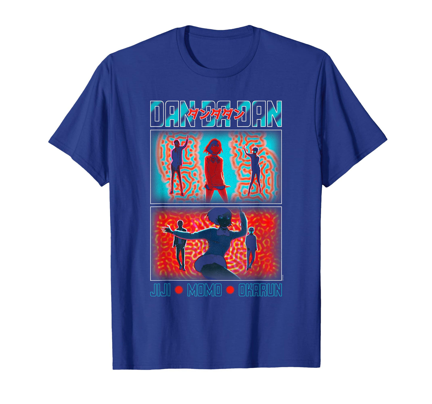 Dan Da Dan Colorful Opening Sequence Dance Anime T-Shirt